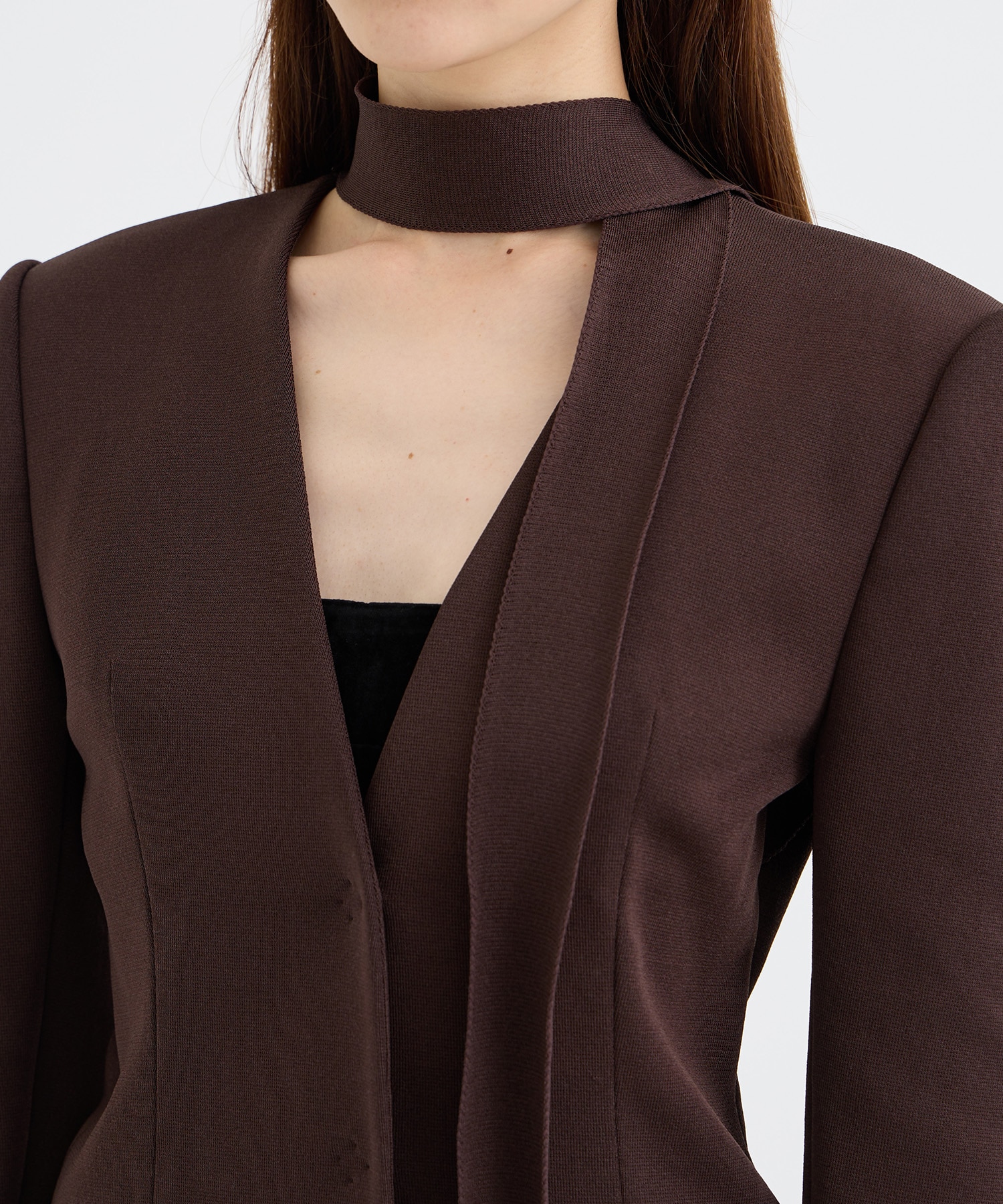 KNITTED TAILORED JACKET FETICO