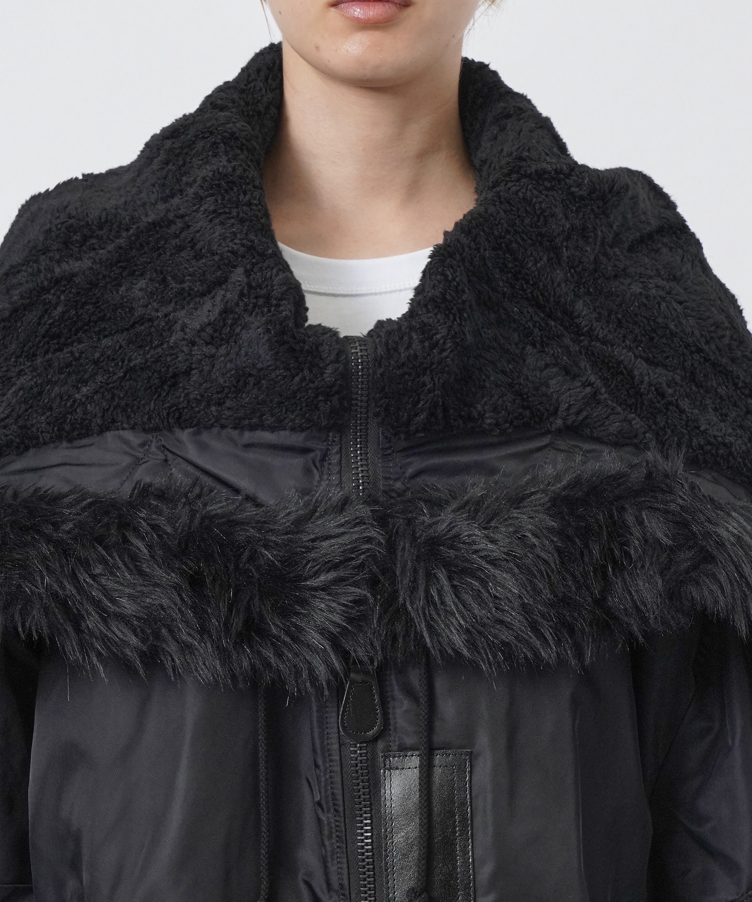 Fold Down Collar Puffer Jacket JUNYA WATANABE