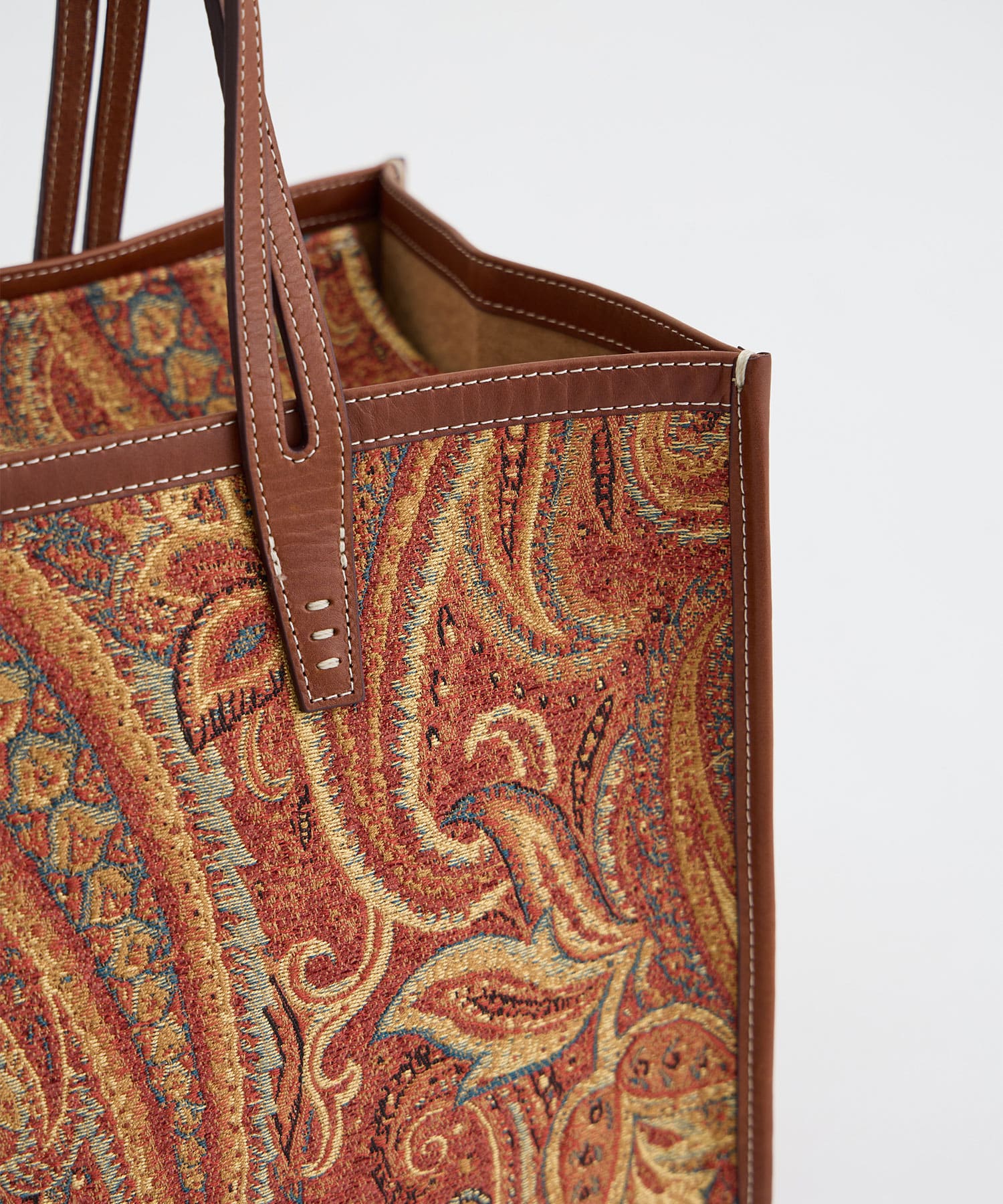 CLUB BAG ORANGE PAISLEY A VACATION