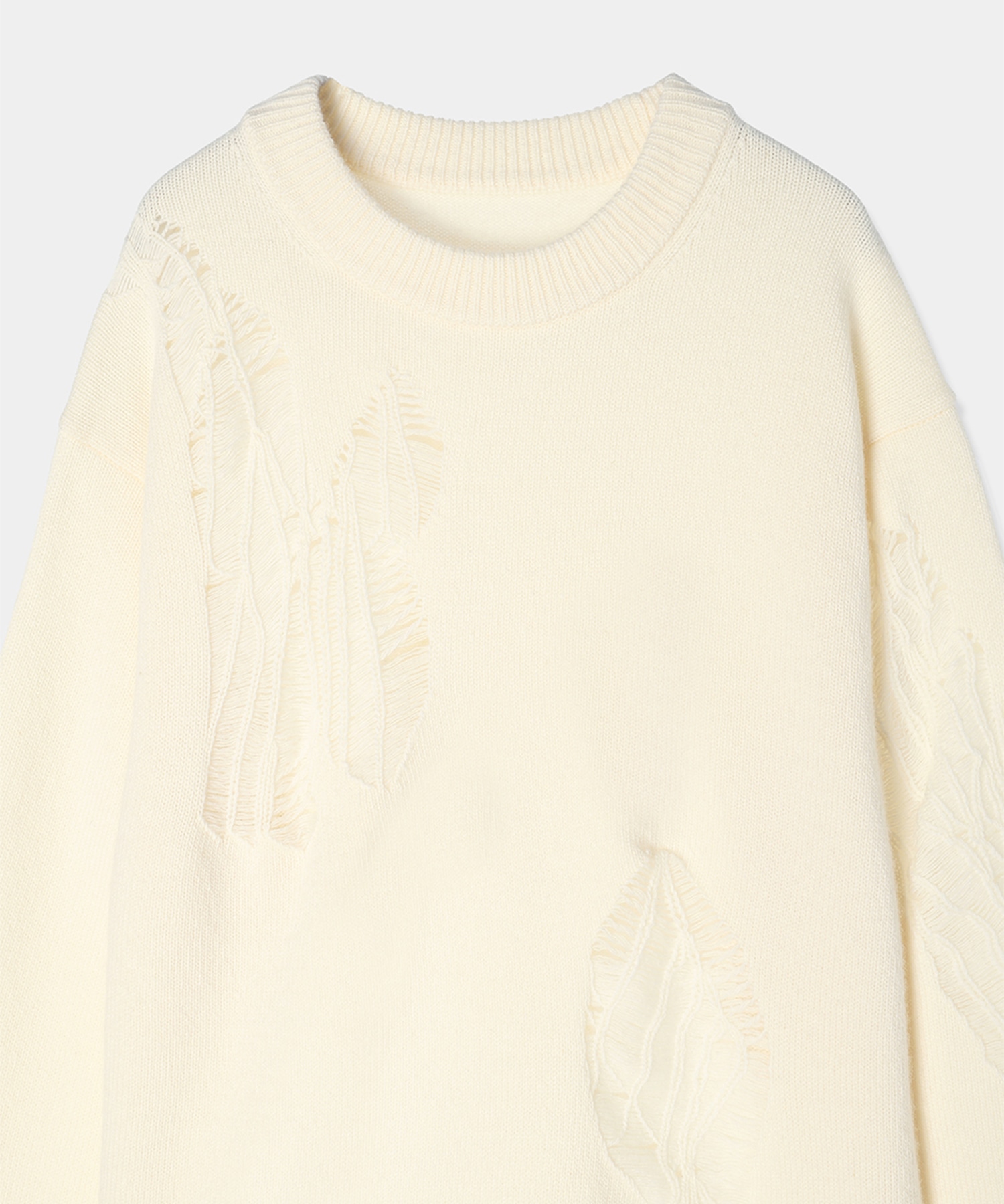 embroidery knit pullover Louren