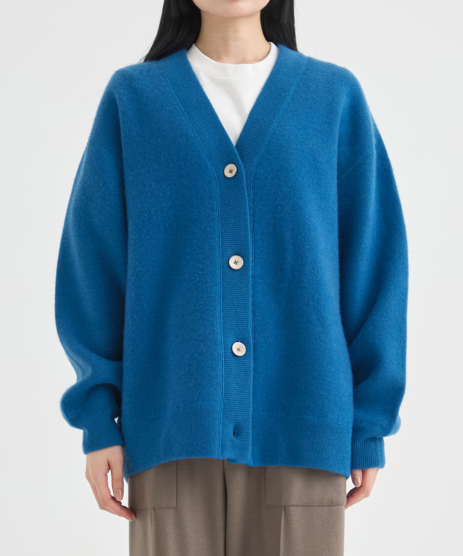 CASHMERE REVERSIBLE CARDIGAN THE TOKYO