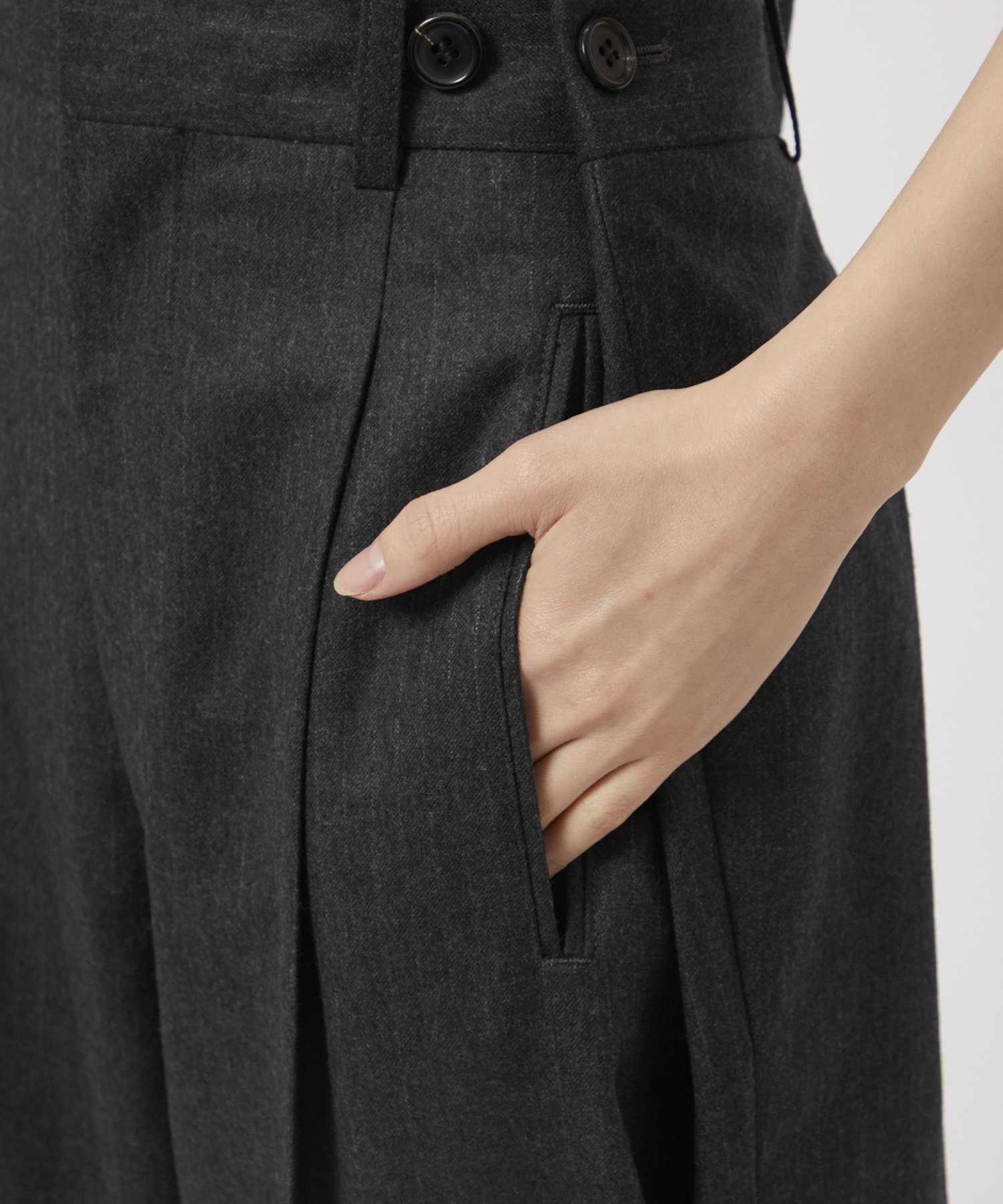 Wool Gabardine Transform Pants INSCRIRE