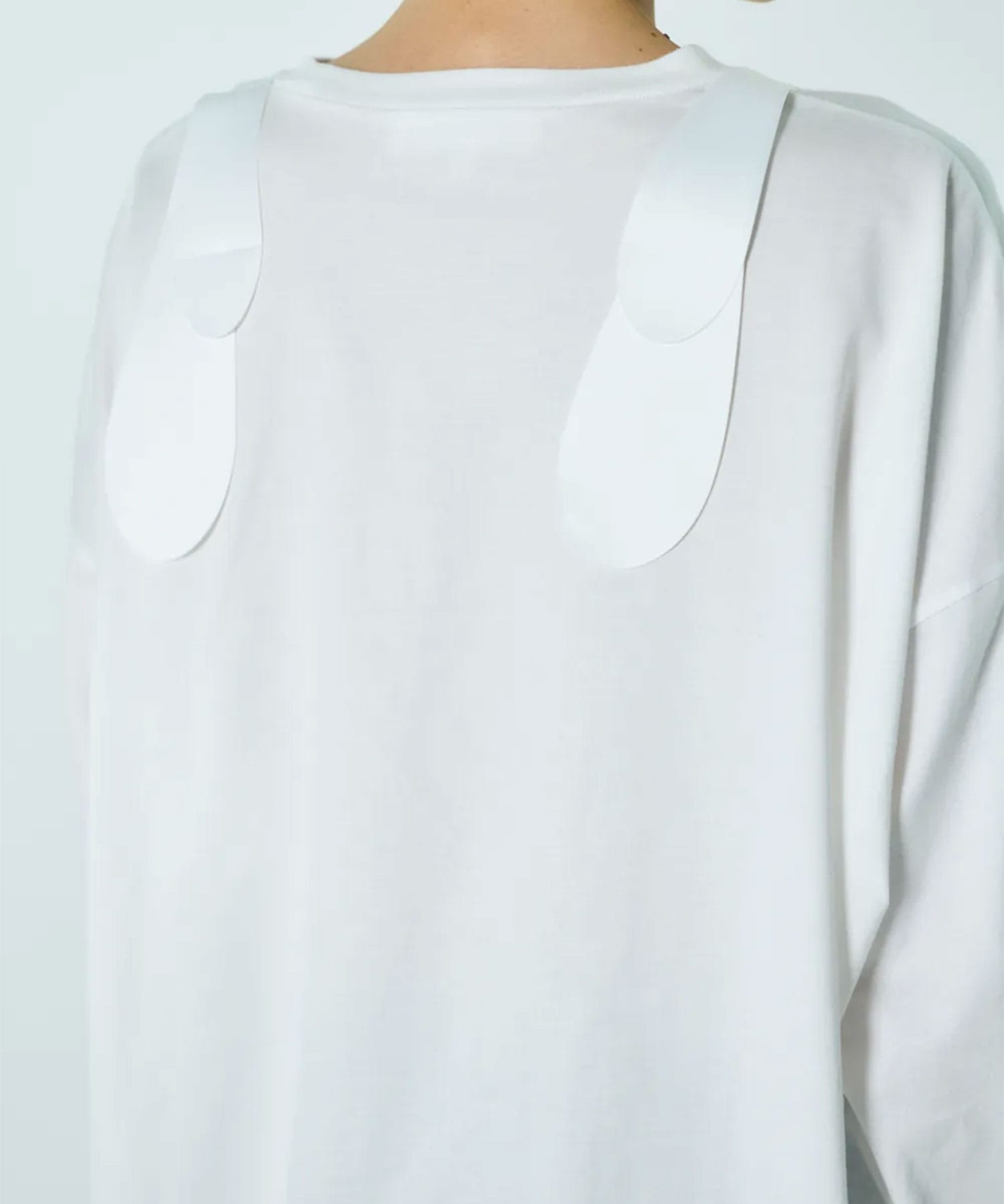 CUTLERY MOTIF LONG-SLEEVE T-SHIRT ENFOLD