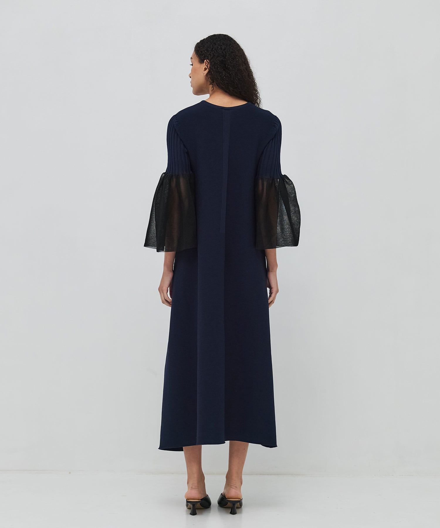 POTTERY LUCENT LONG BELL SLEEVE FLARE DRESS CFCL