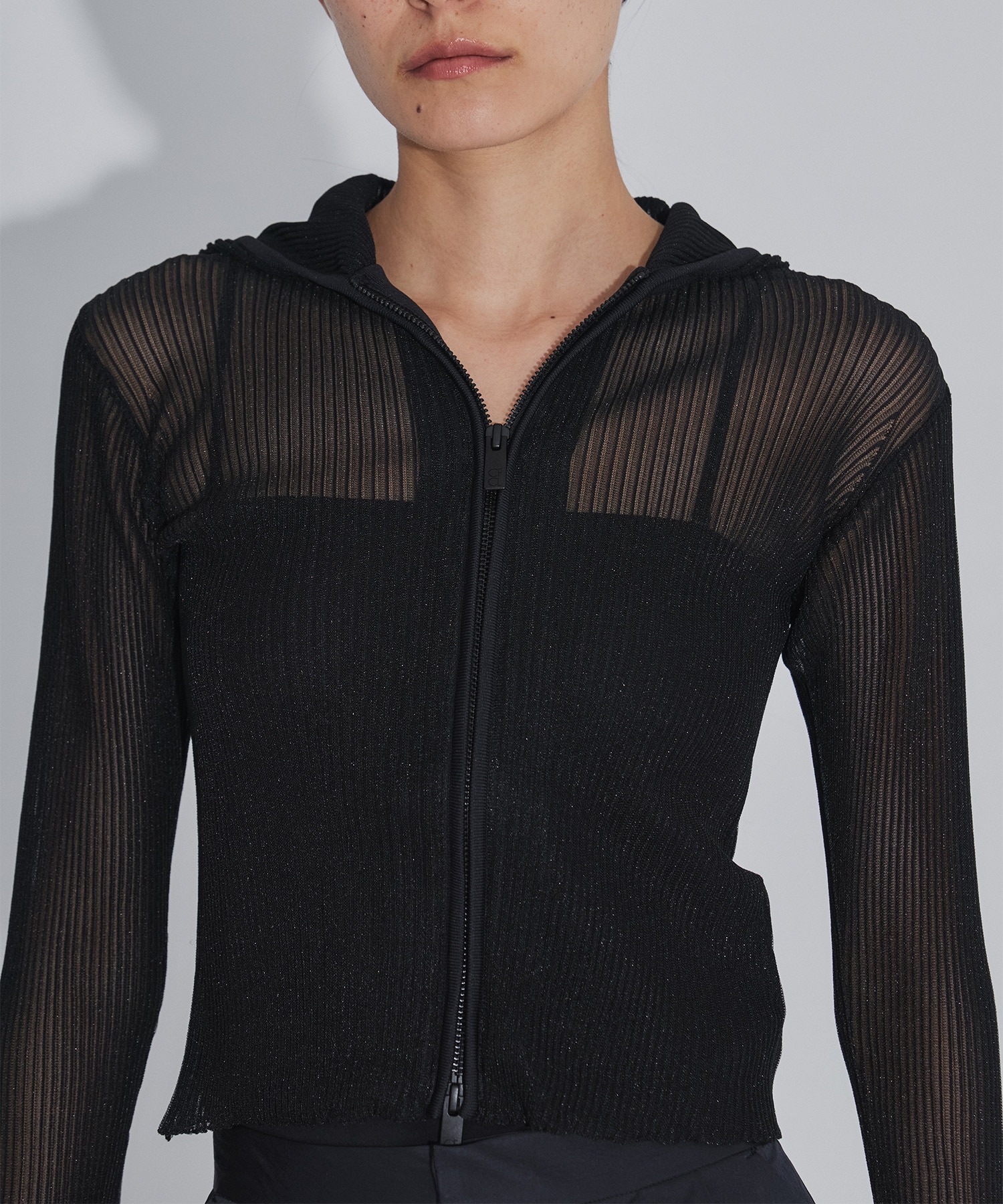 HYPHA LUCENT GLITTER HOODIE JACKET CFCL