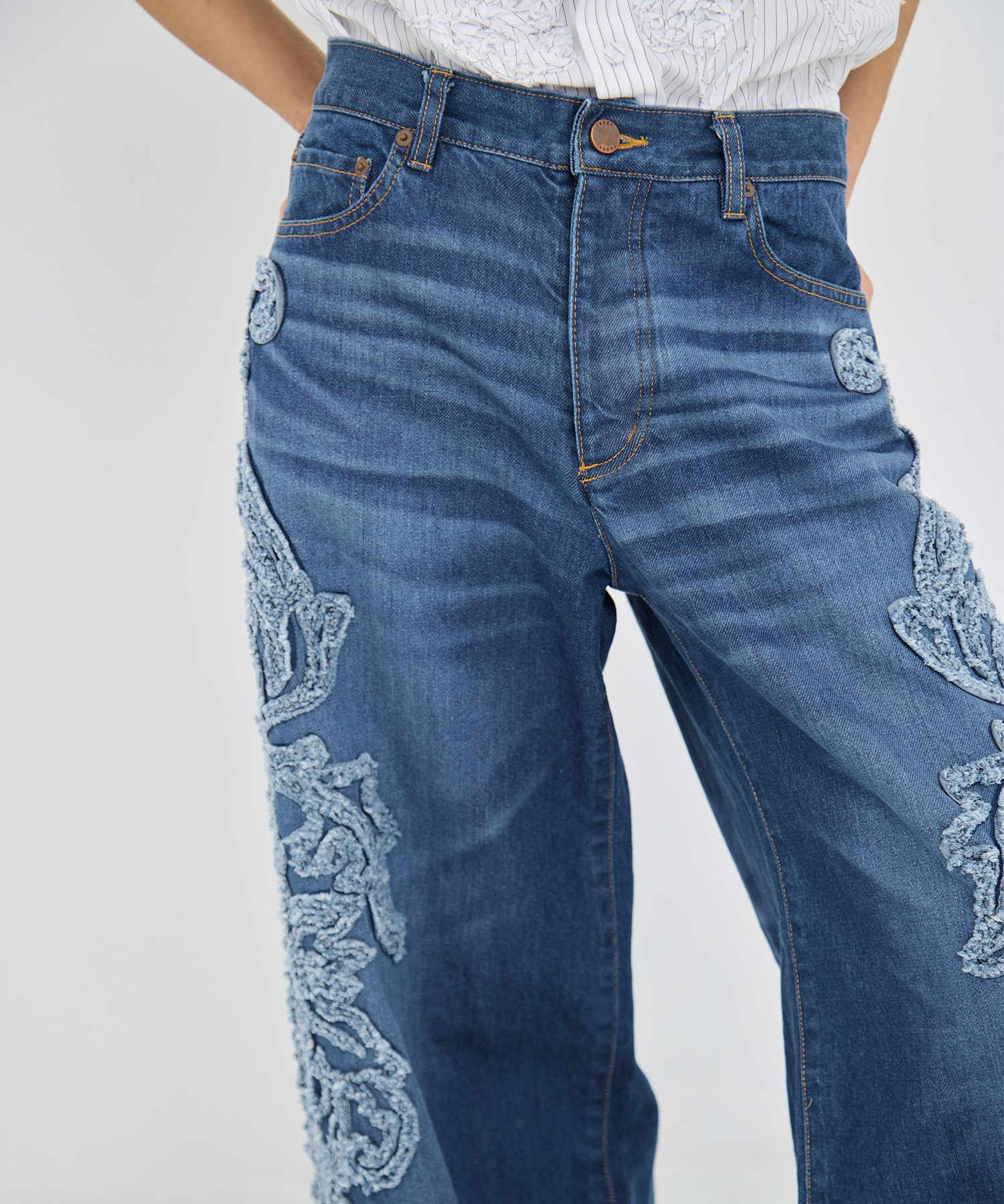 Denim Pants(刺繍) TAAKK