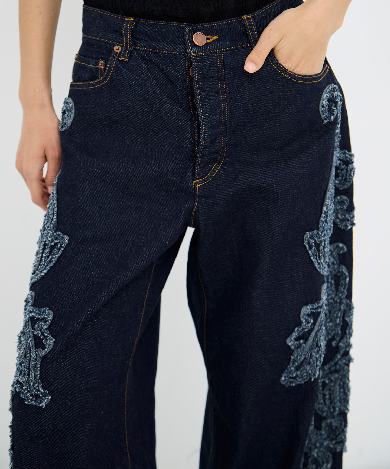 Denim Pants(刺繍) TAAKK