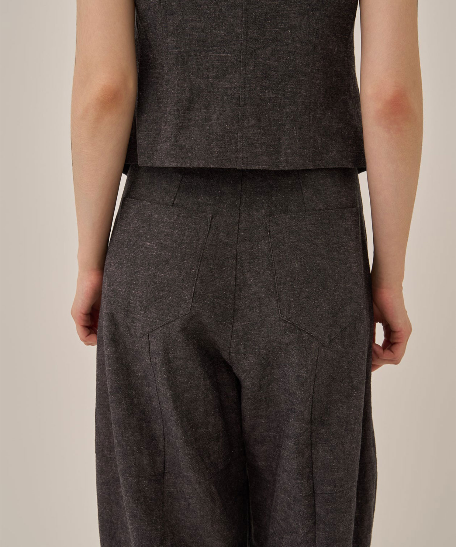 Miriam panel pants BK AKIRANAKA