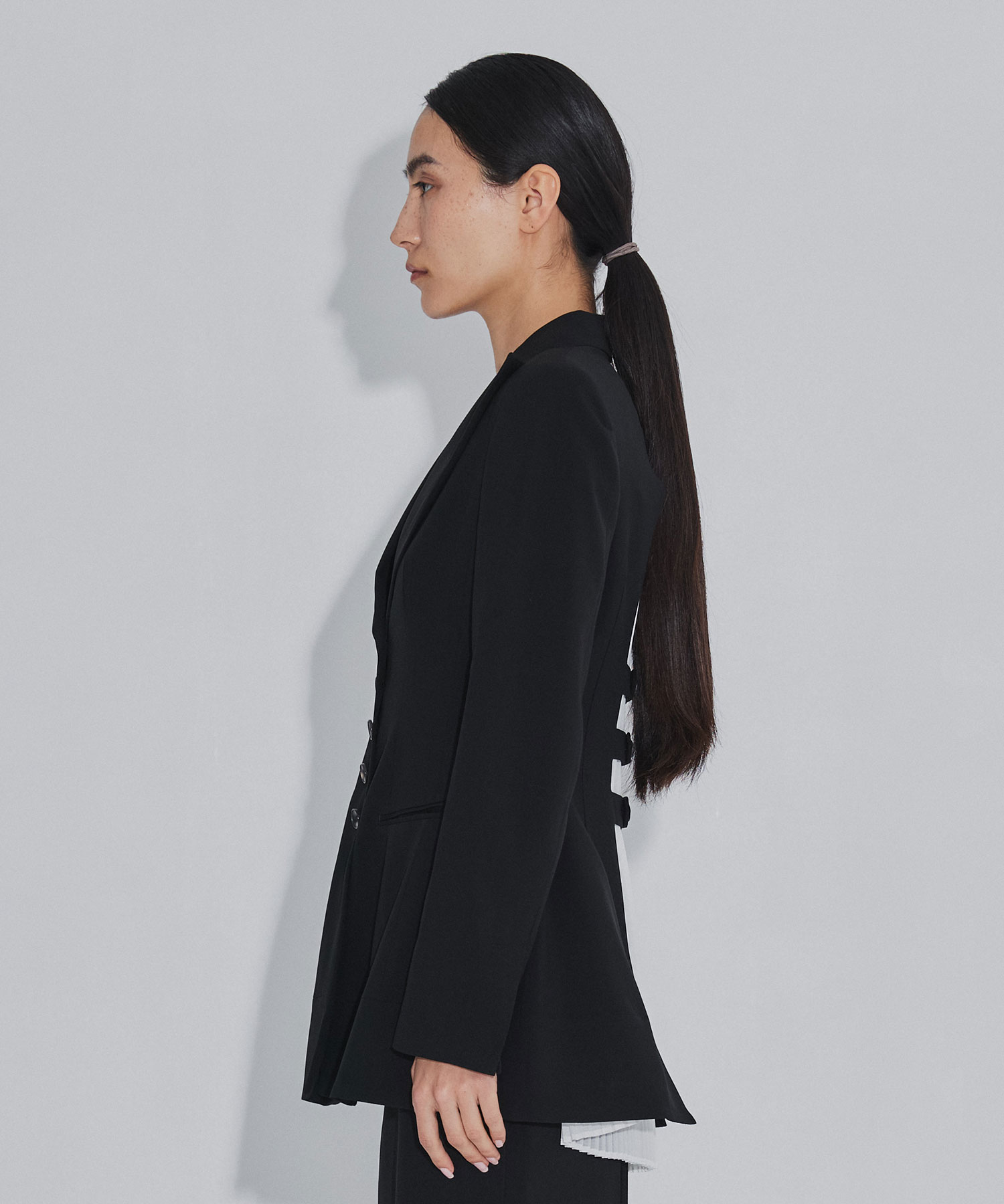 PLEATED PANEL JACKET FETICO