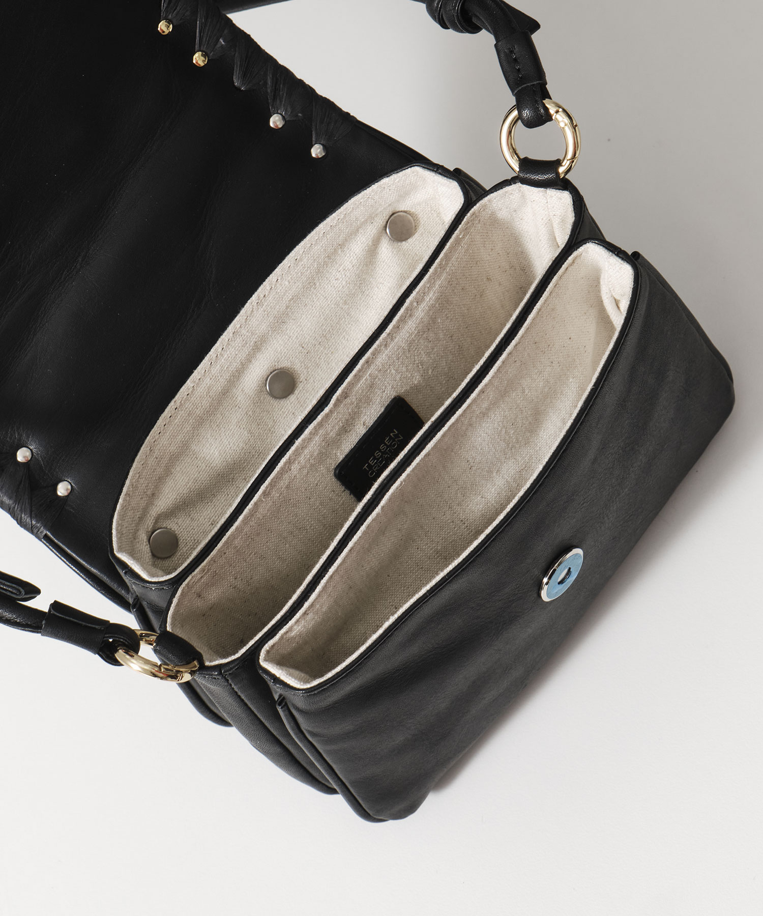 FLAP BAG S(assort studs) TESSEN CREATION