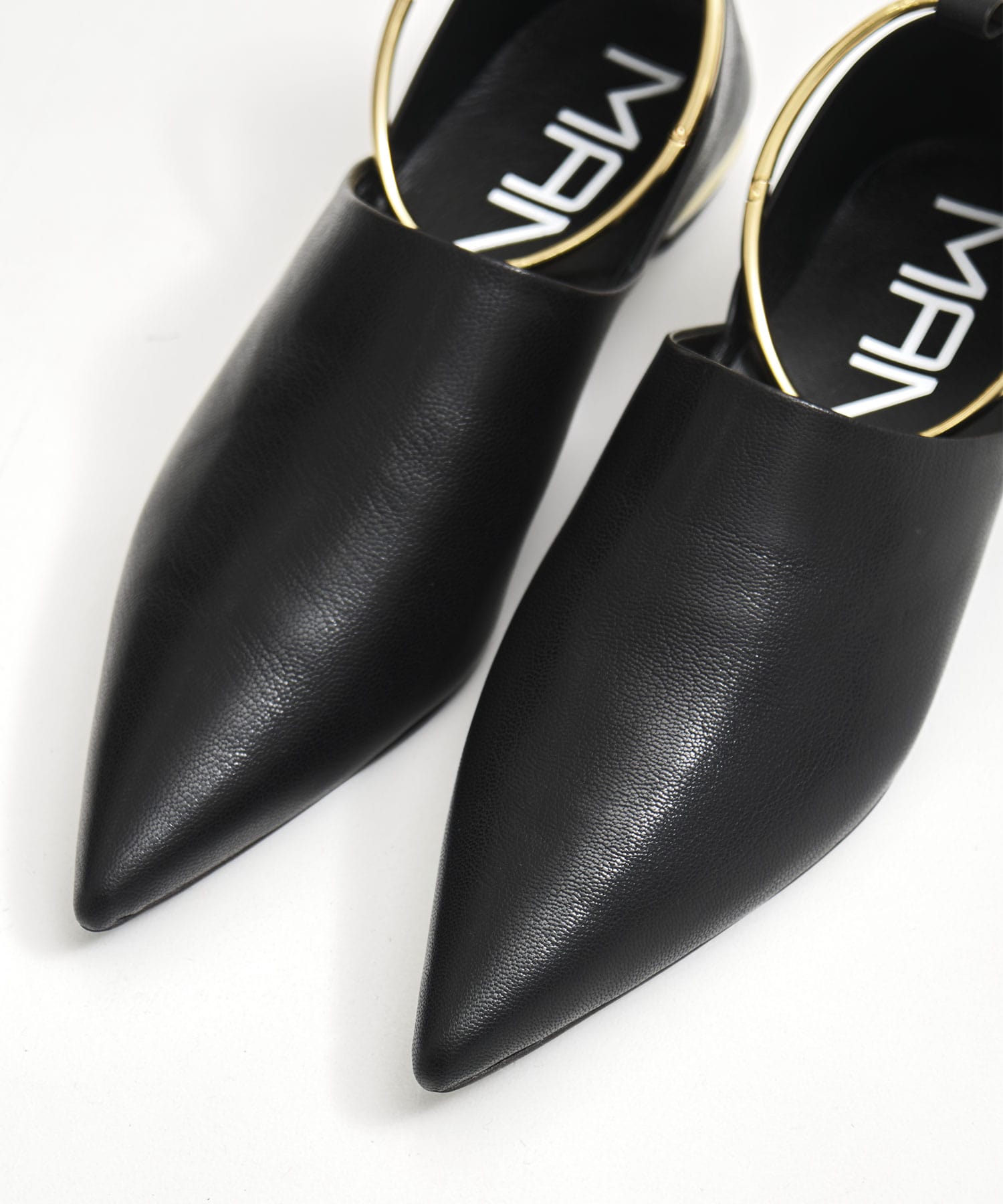 ankle strap flat pumps MANA