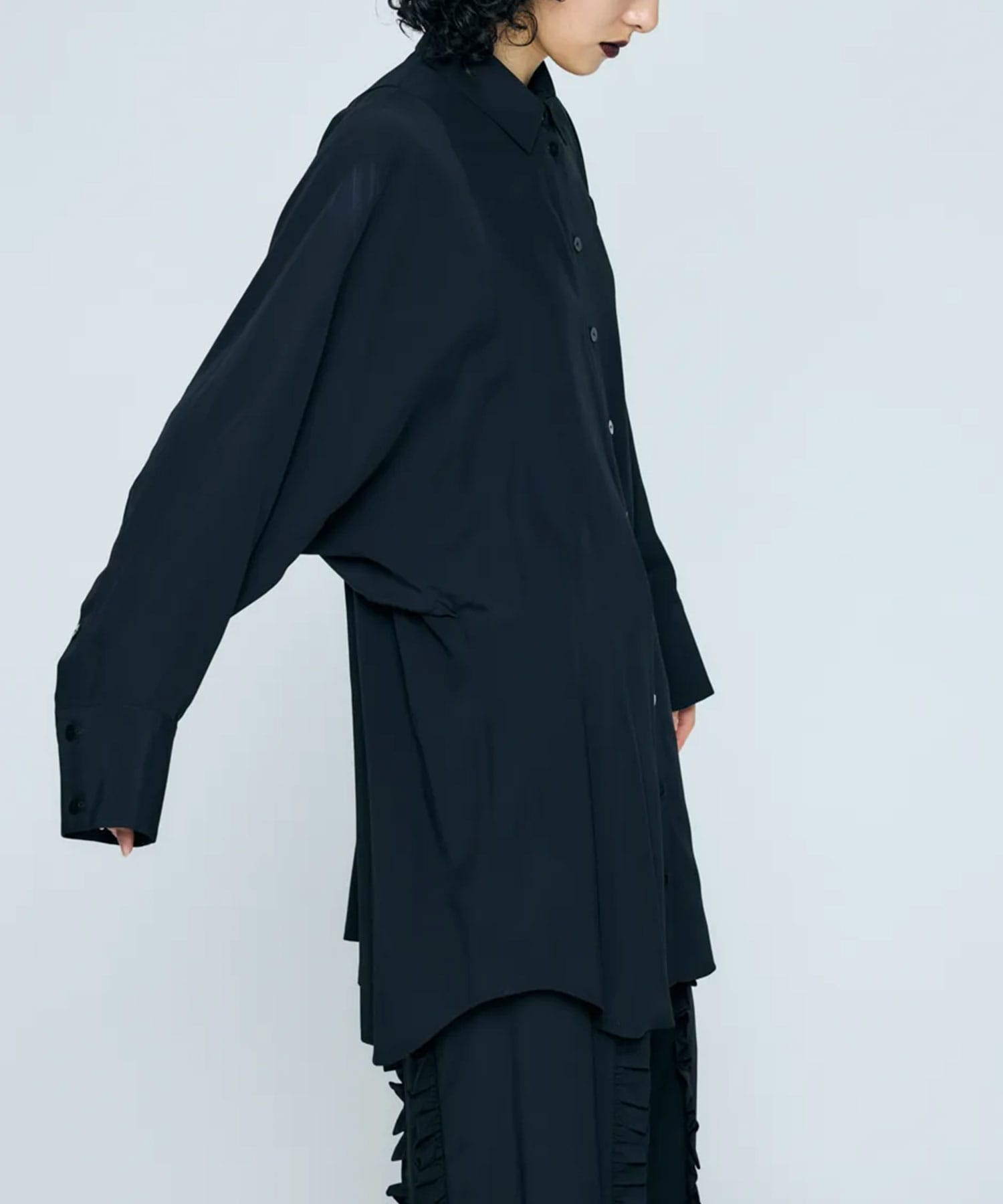 SHAPE LONG-SHIRT ENFOLD