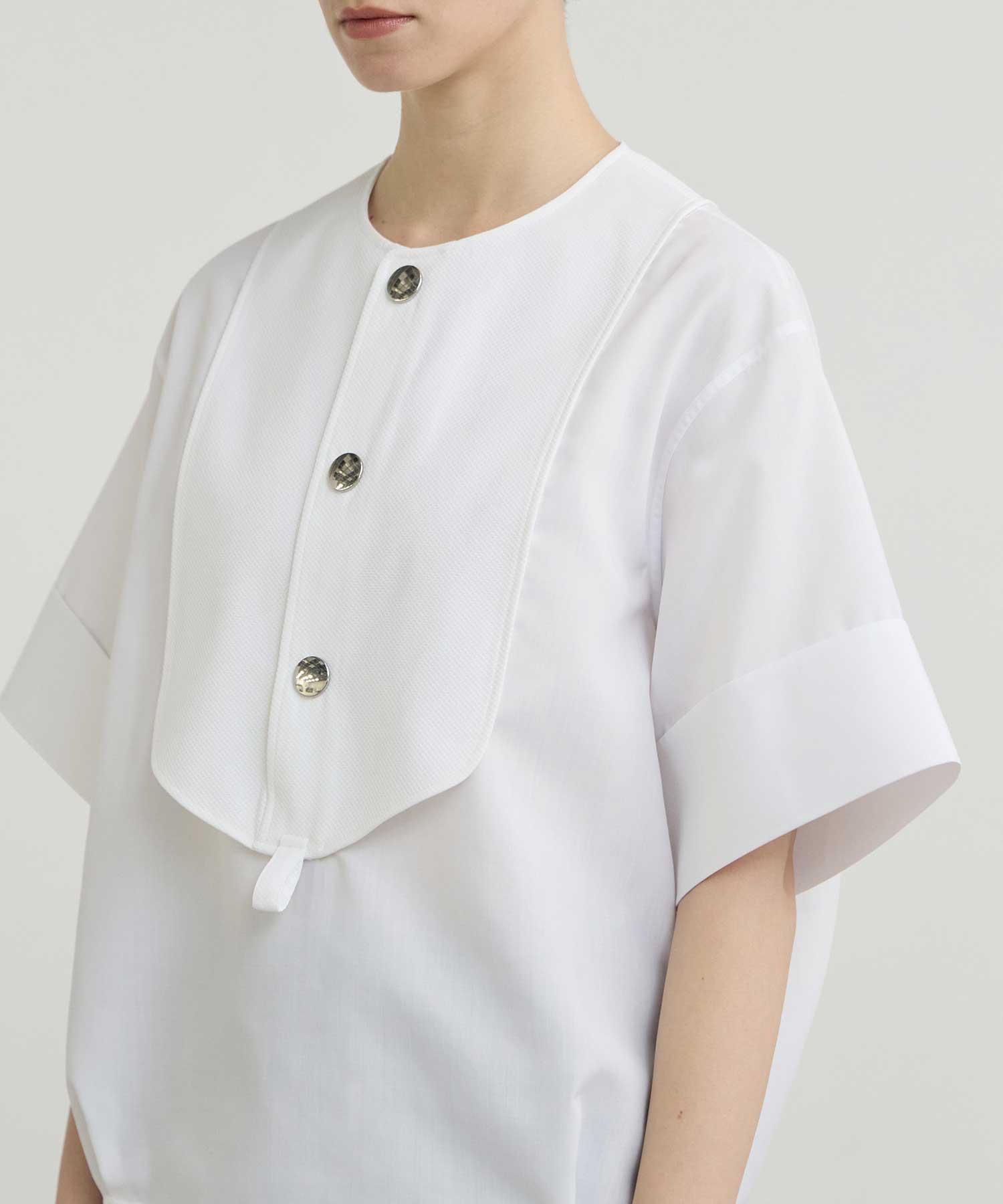 RERACS BIBIFRONT SHIRT SHORT SLEEVE THE RERACS