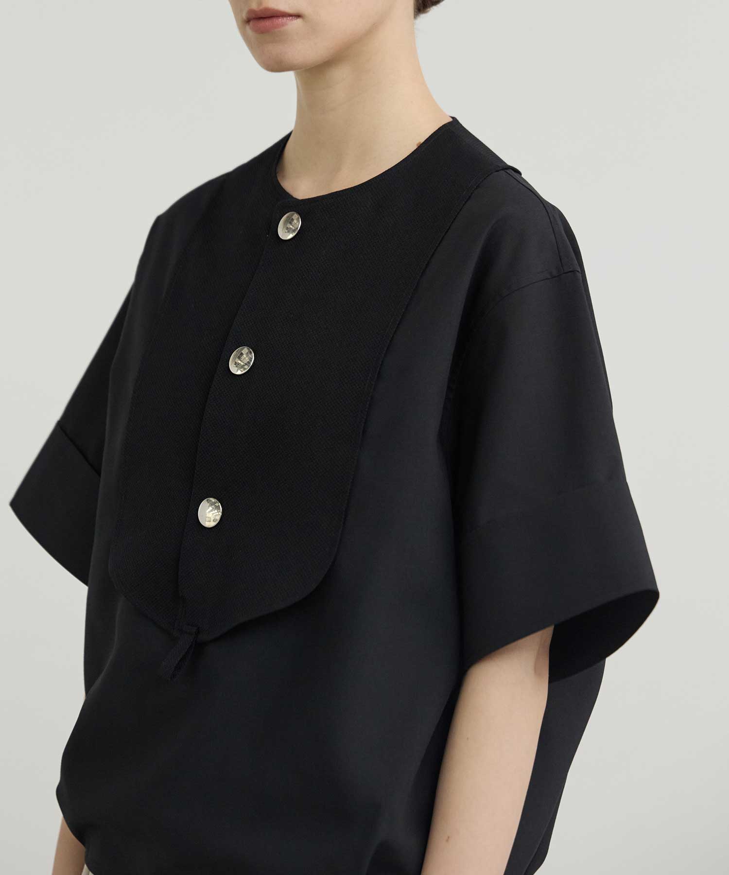 RERACS BIBIFRONT SHIRT SHORT SLEEVE THE RERACS