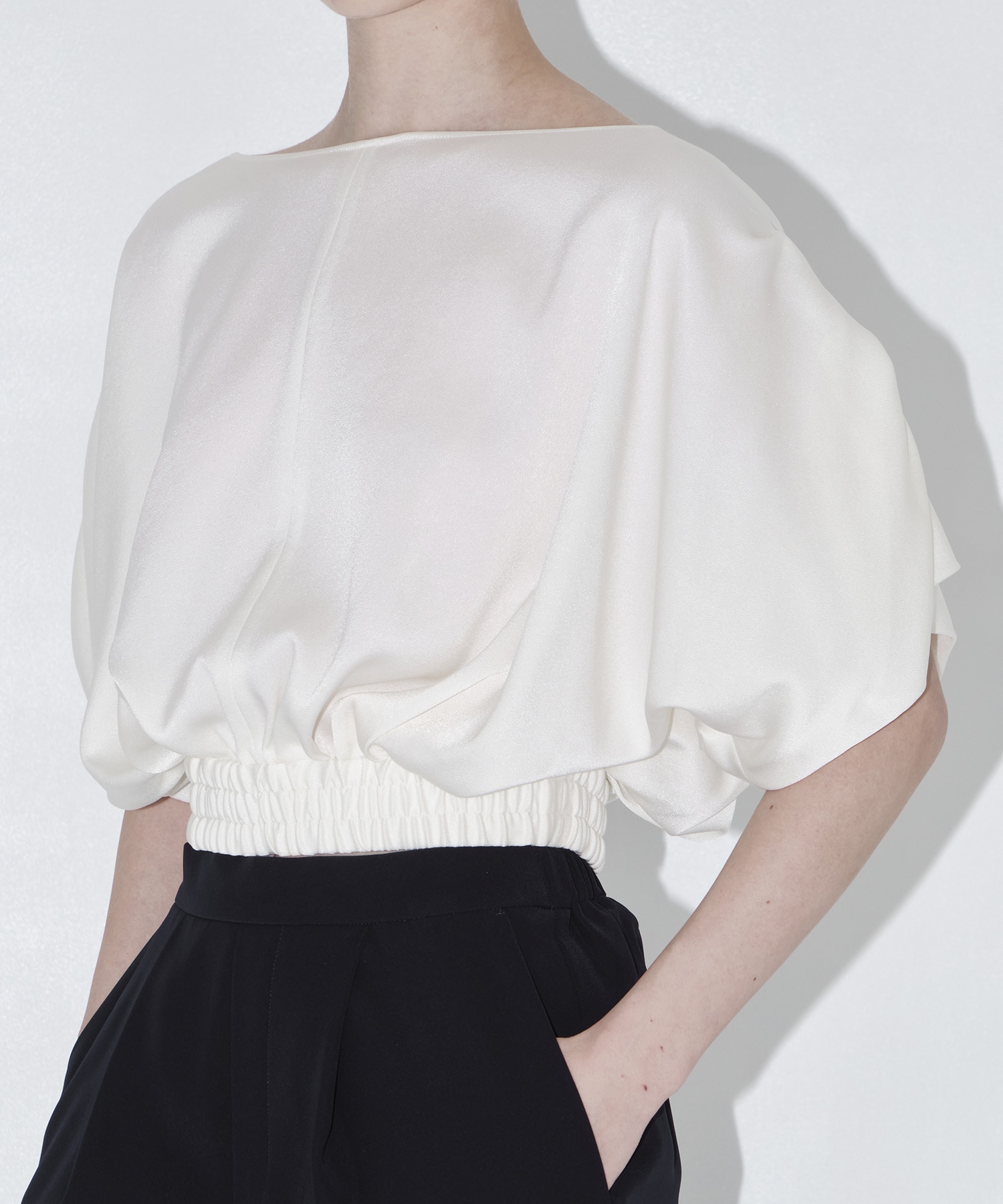 2way Satin Blouse THE TOKYO