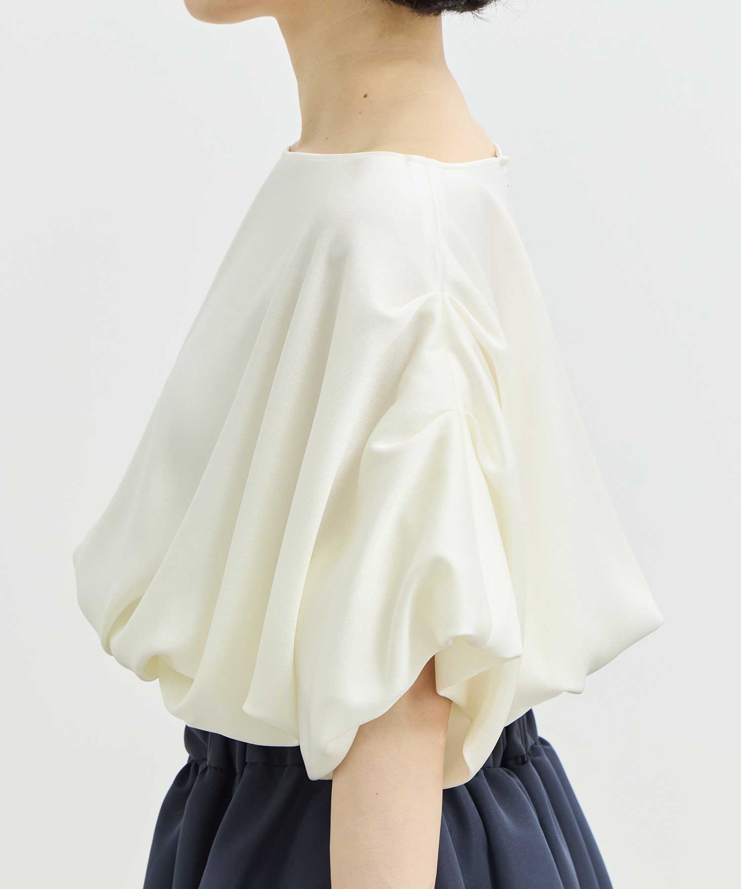 2way Satin Blouse THE TOKYO