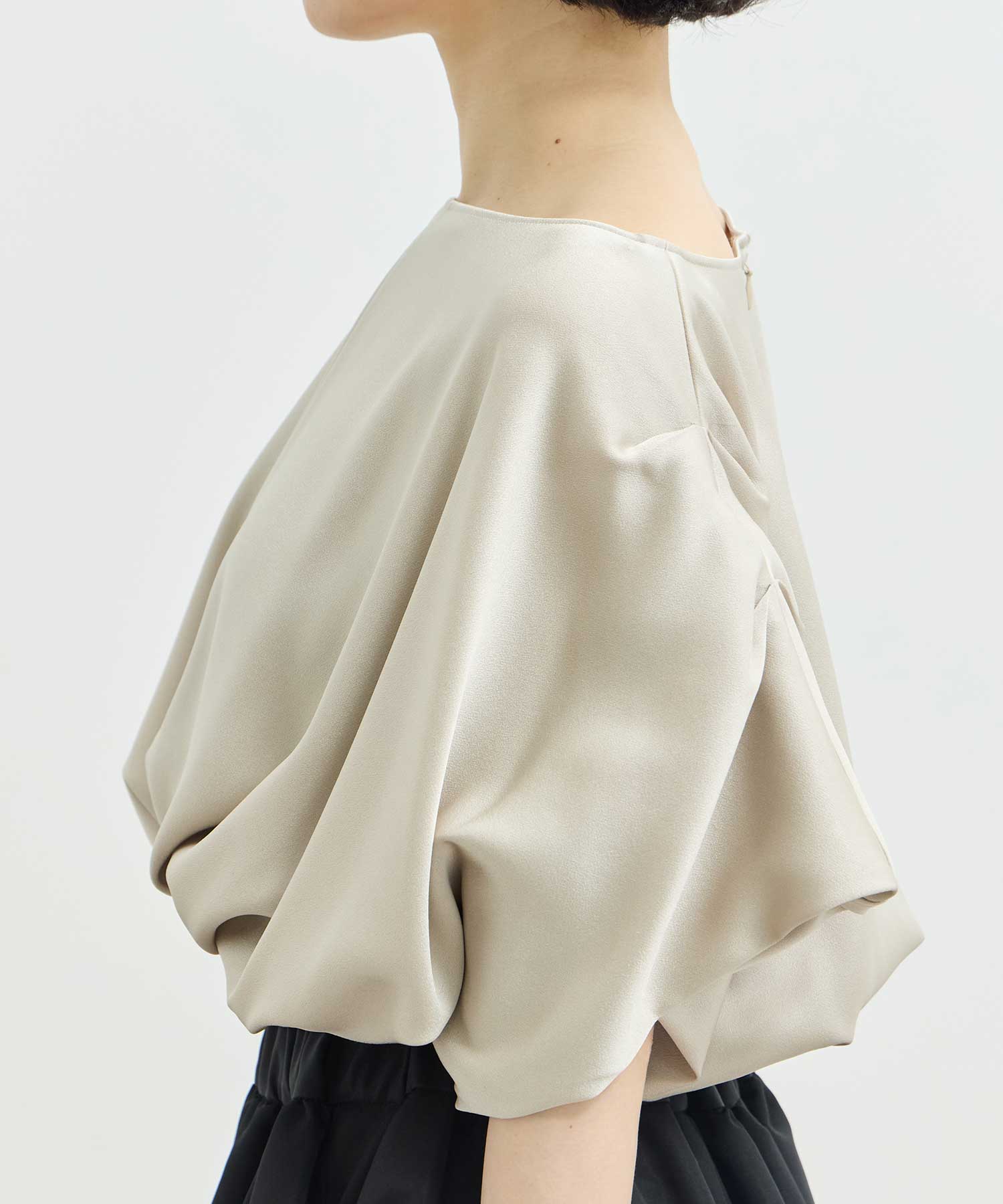 2way Satin Blouse THE TOKYO