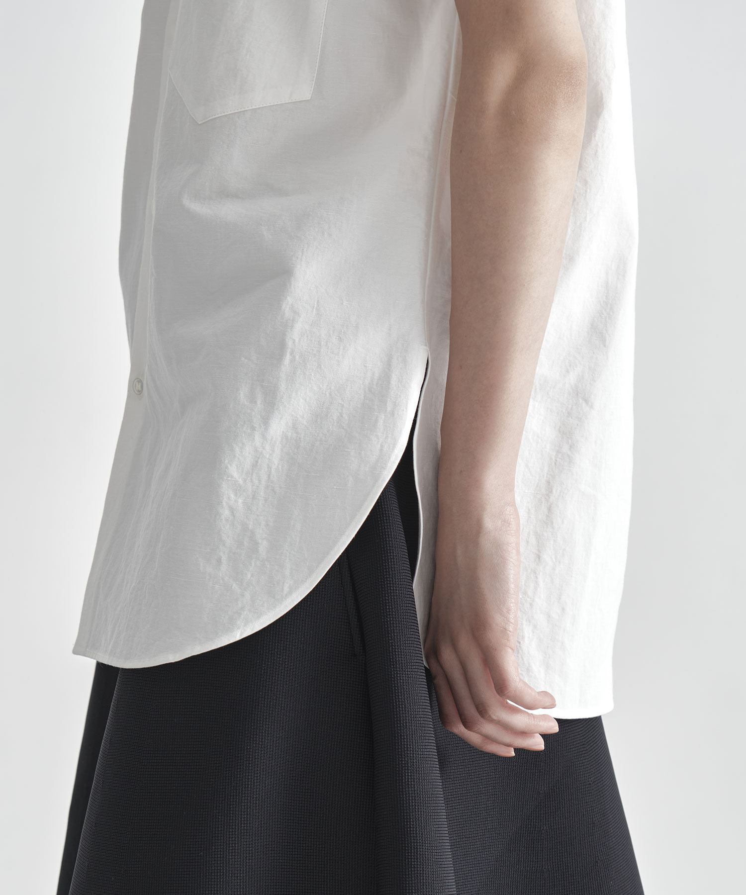 J.BRADLEY NARROW H/S SH EMBROIDERY C/LI MADISONBLUE