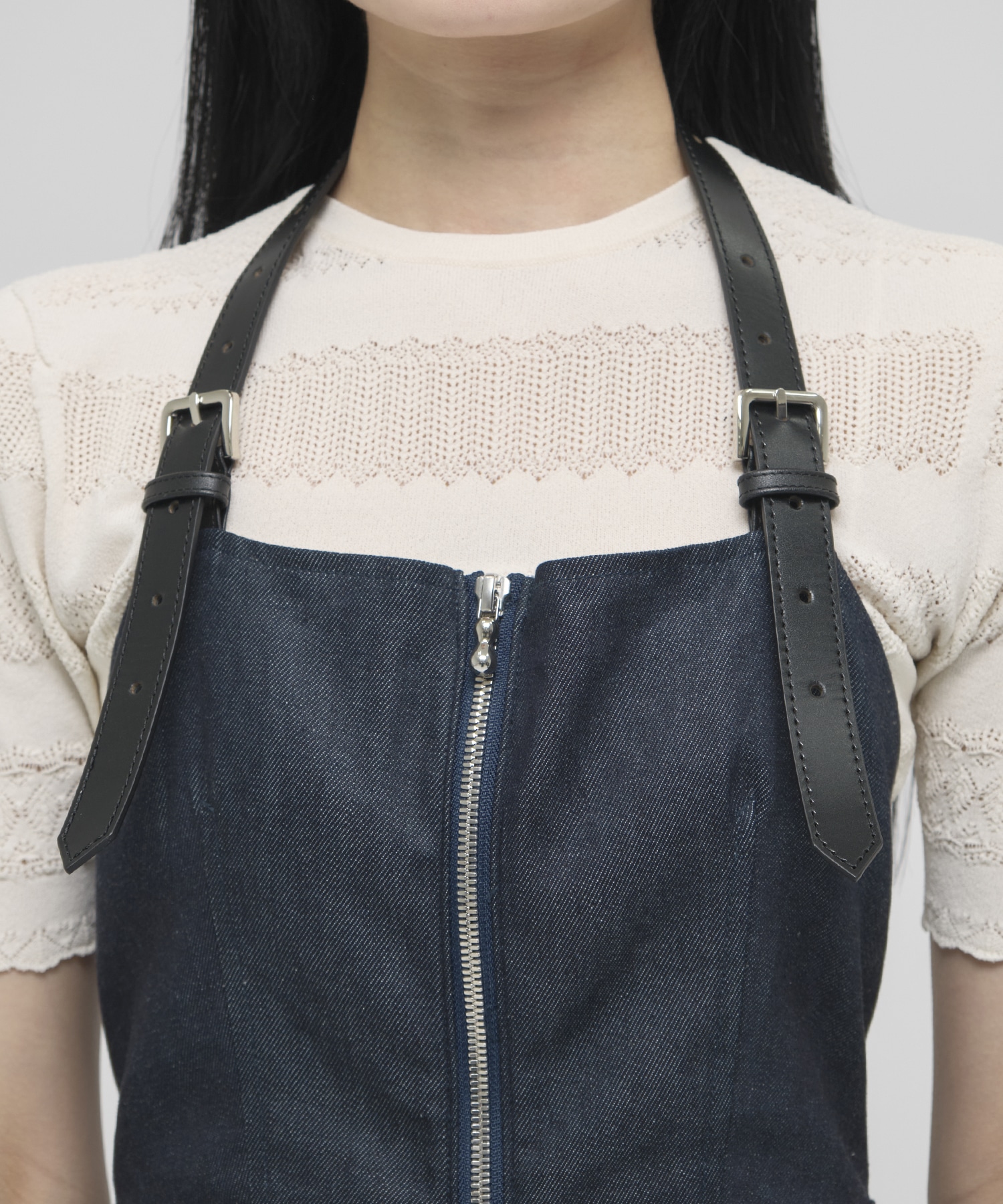ORGANIC COTTON DENIM DRESS FETICO