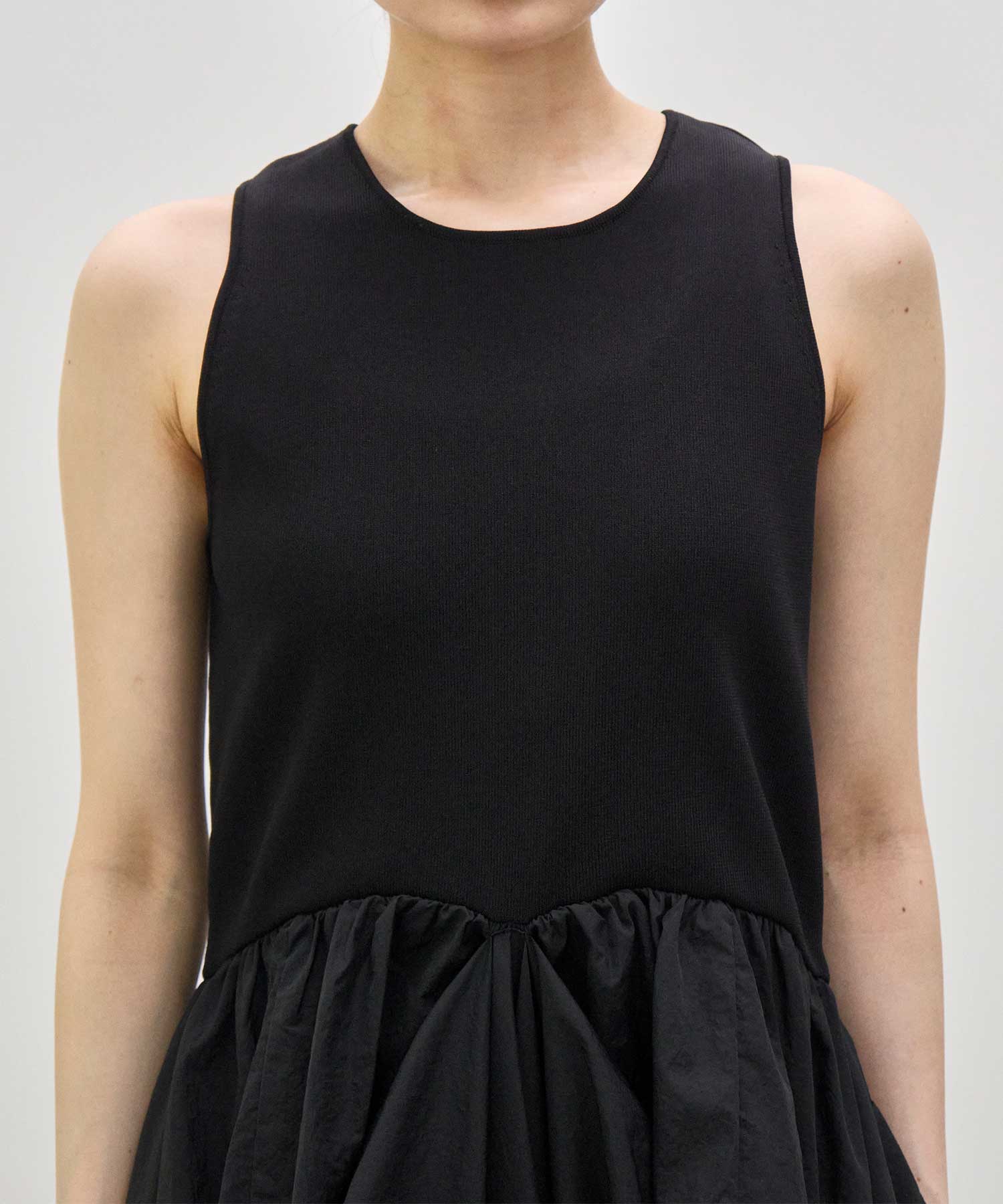 別注 docking coccon dress Louren