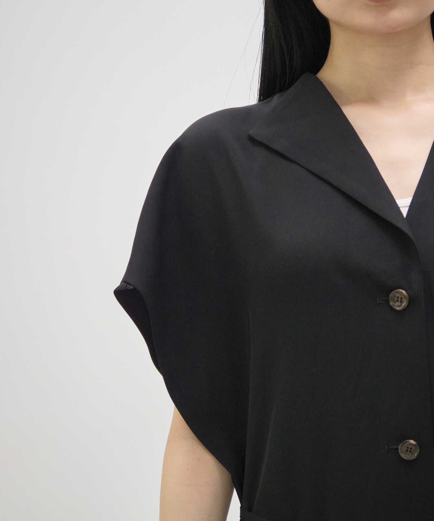 Ana asymmetry dress BK AKIRANAKA