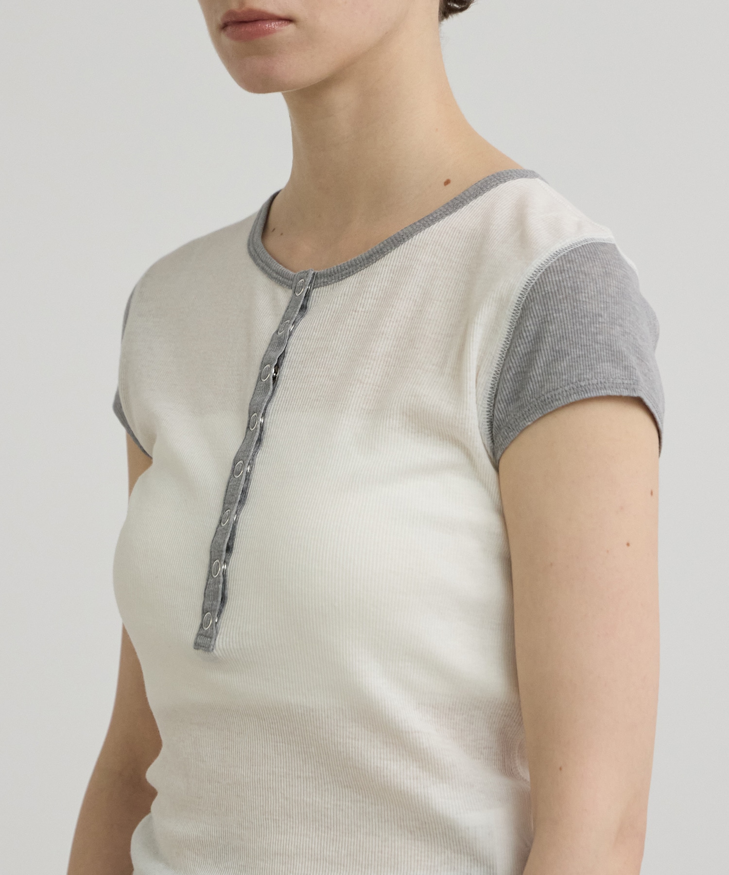 Natural Mix Rib S/S Henry INSCRIRE