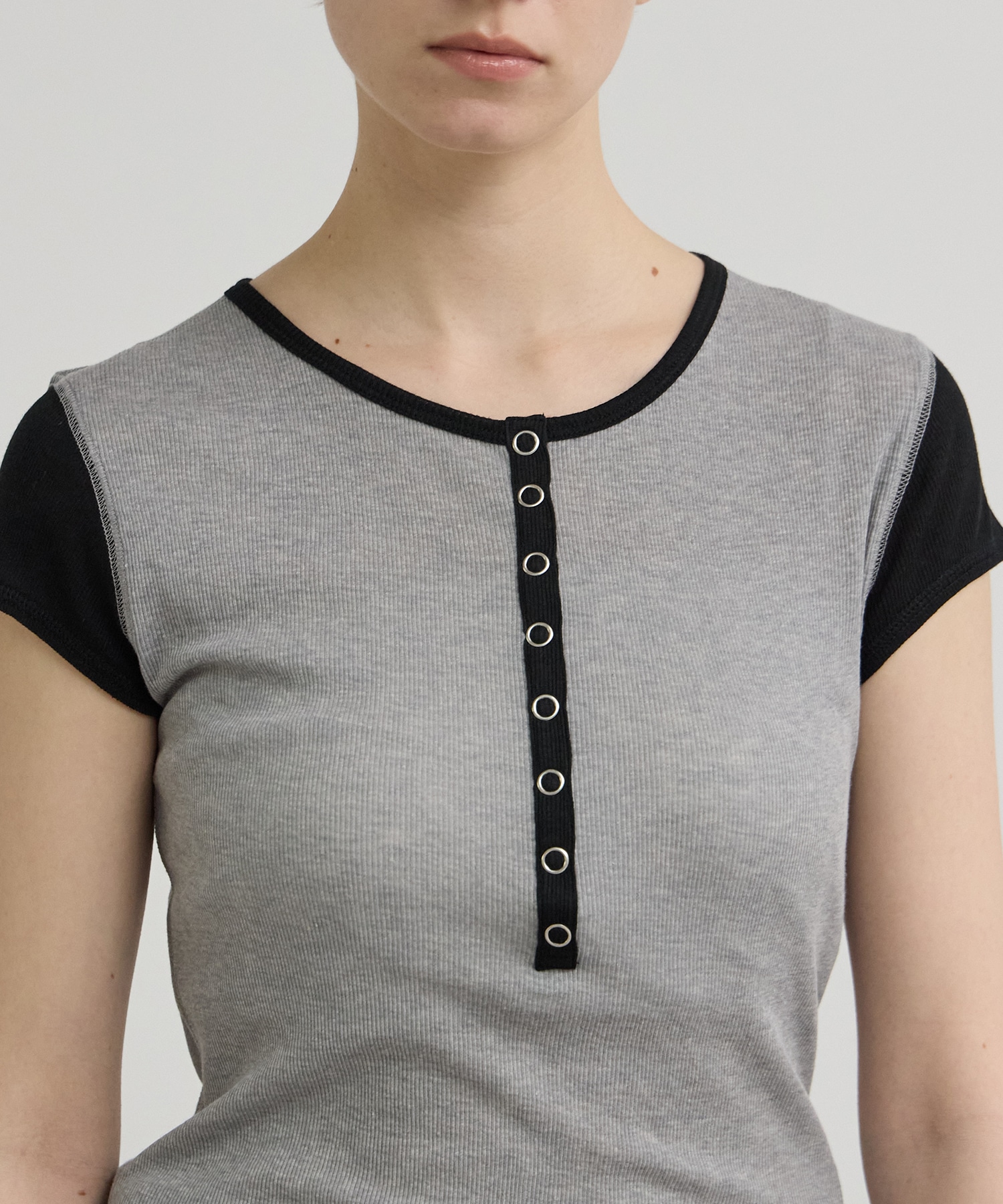 Natural Mix Rib S/S Henry INSCRIRE