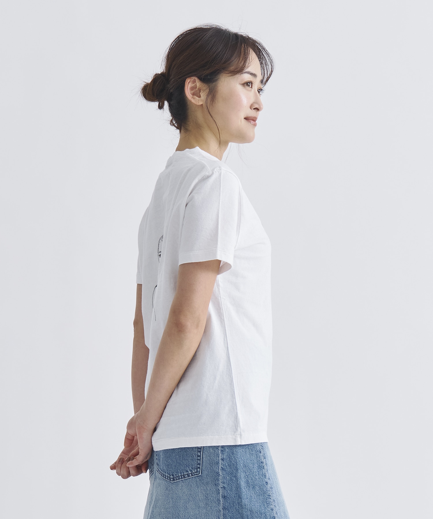 CREW NECK TEE JEAN MADISONBLUE