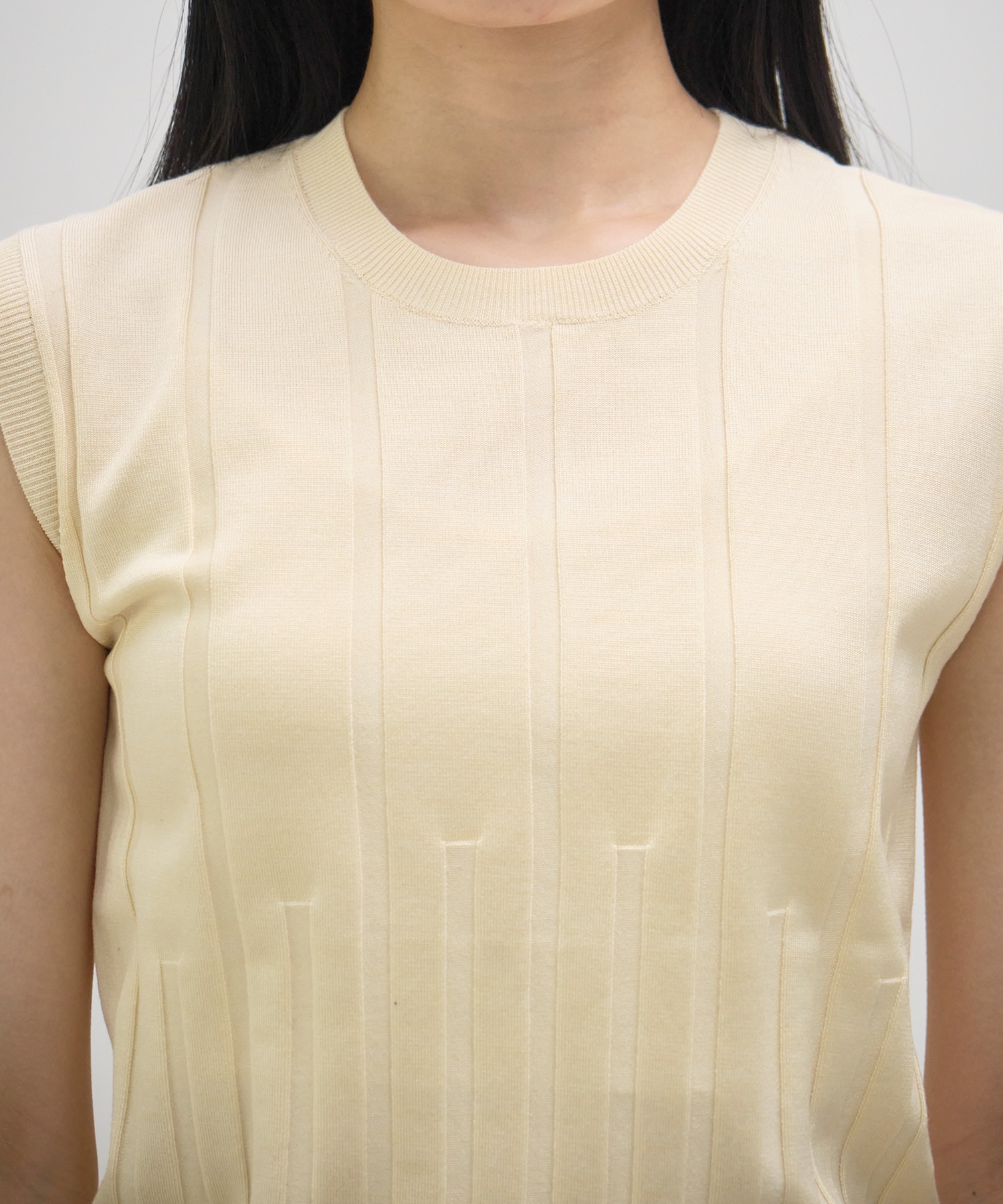EX.Washable Silk Sleeveless Tops CINOH
