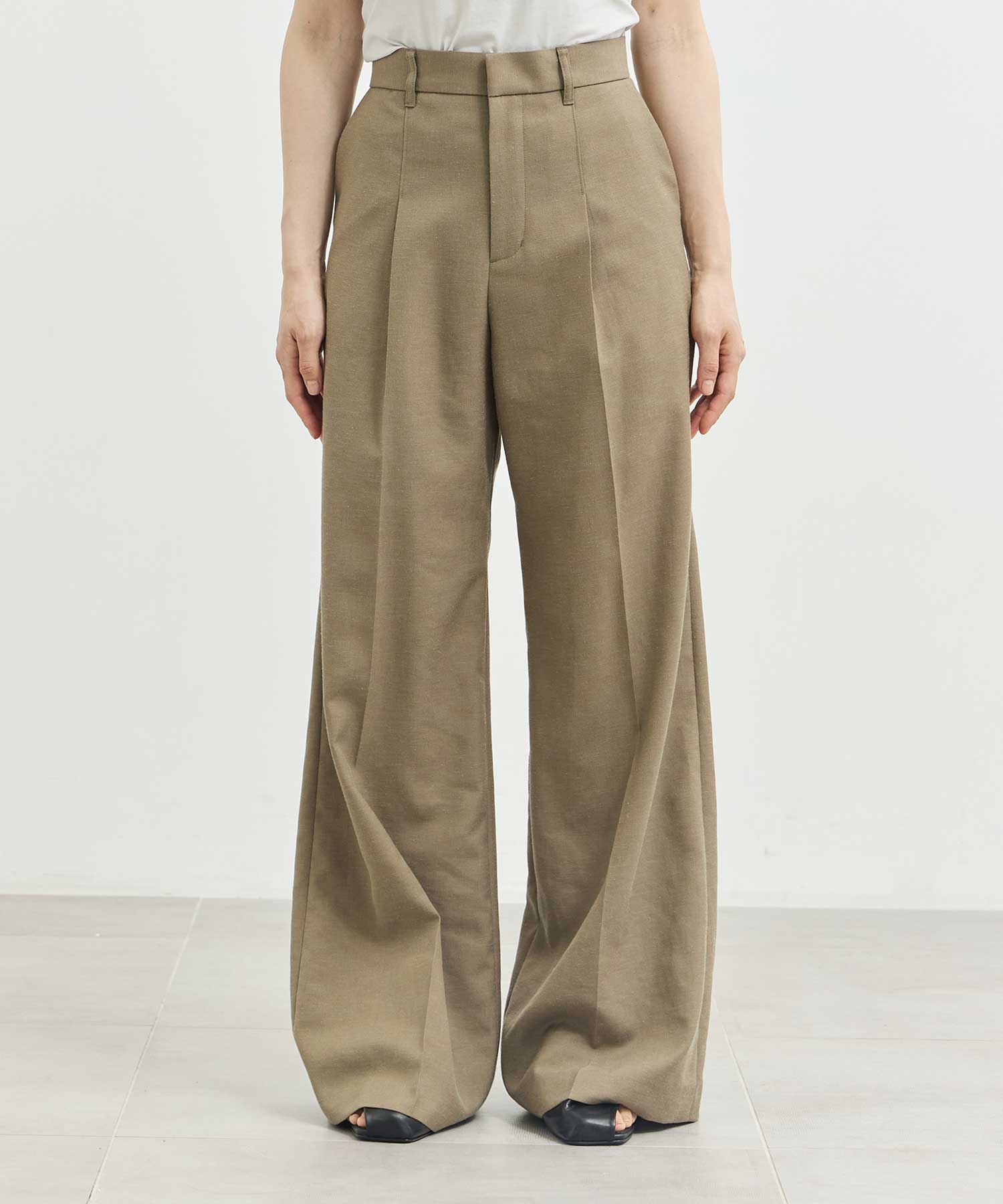 EX.Straight Flare Pants AKIRANAKA