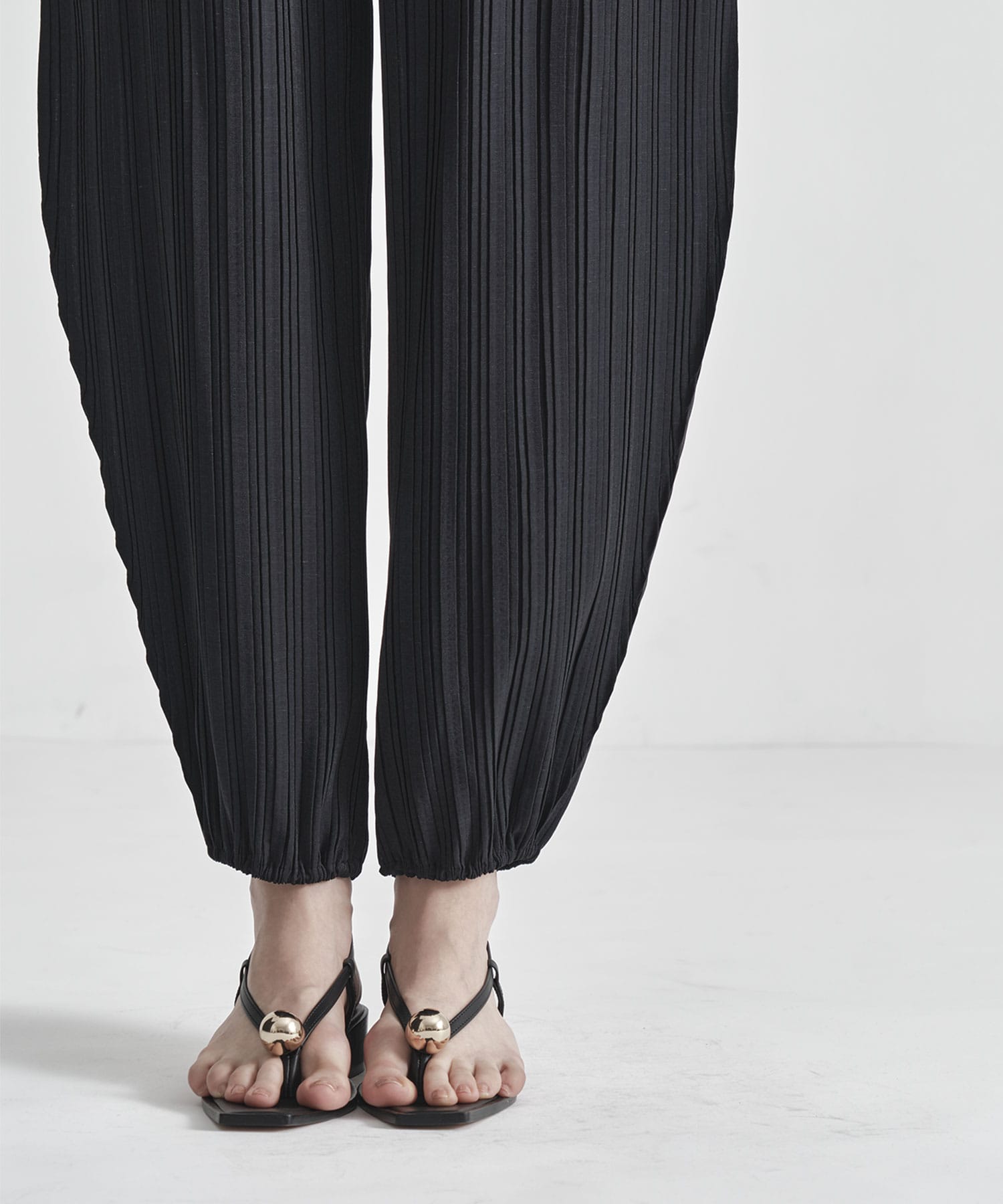 pleats easy pants IIROT