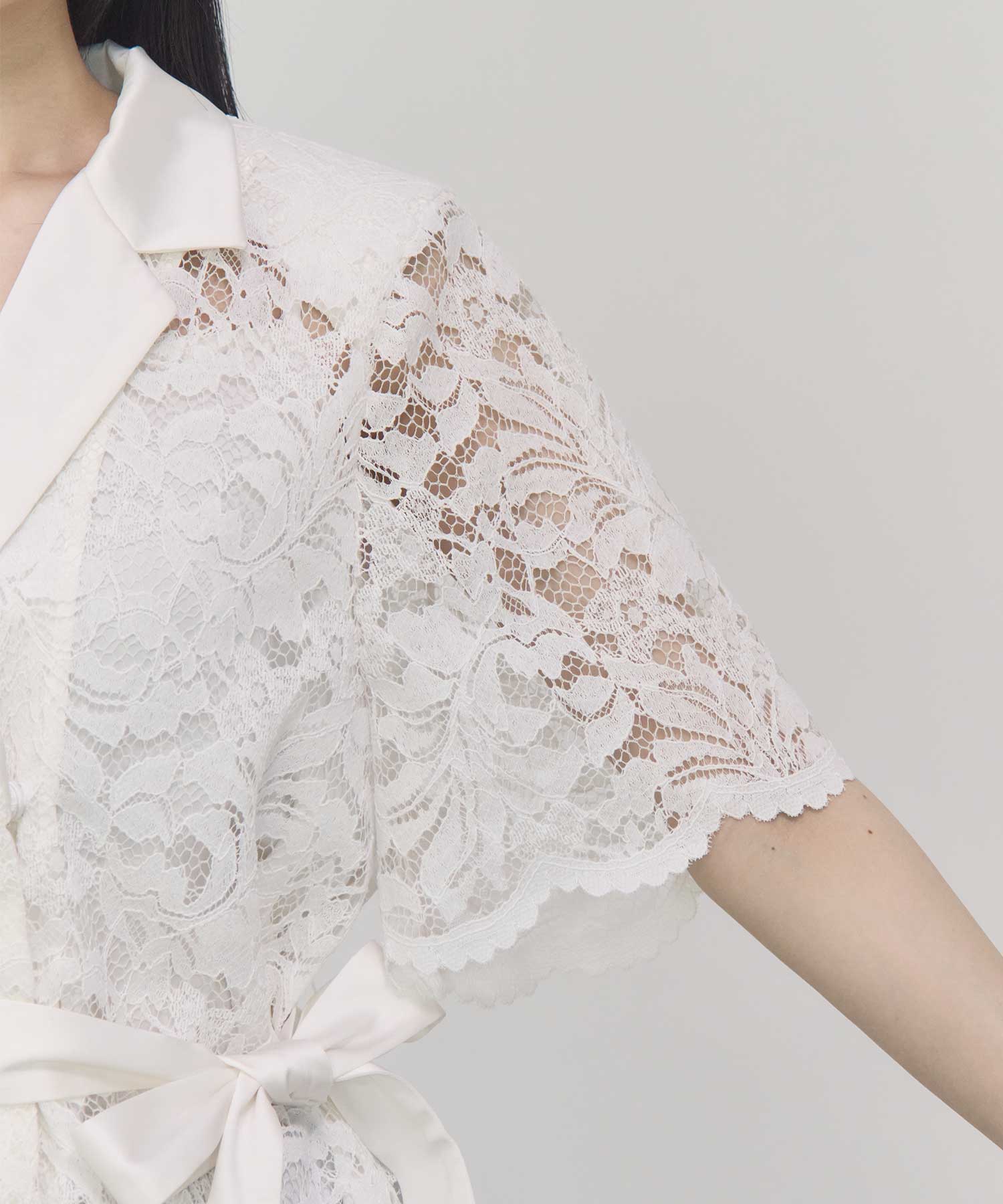 Harf Sleeve Lace Jacket THE TOKYO
