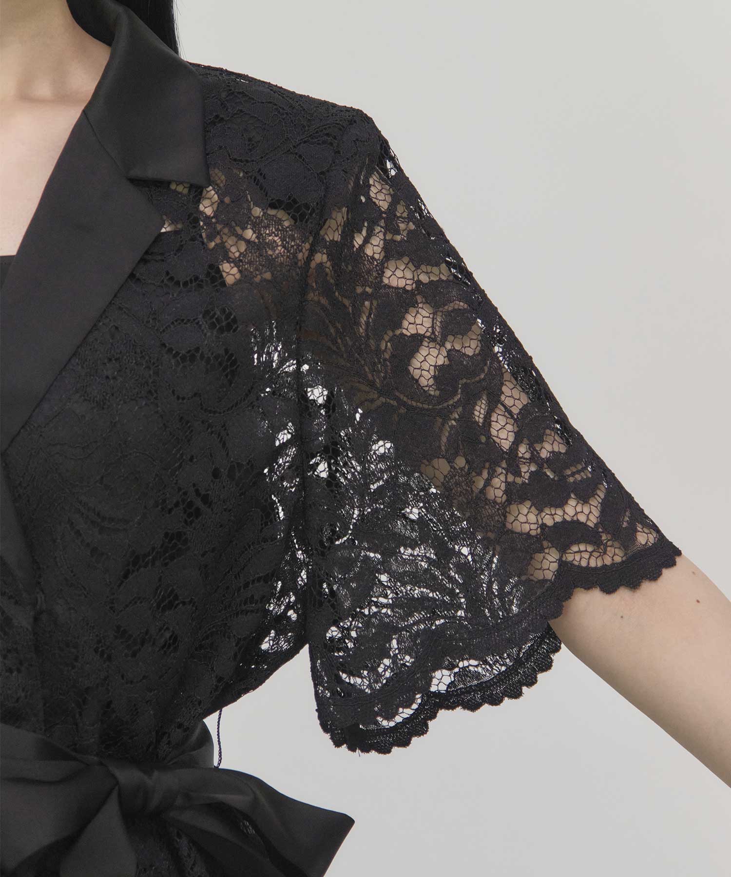 Harf Sleeve Lace Jacket THE TOKYO