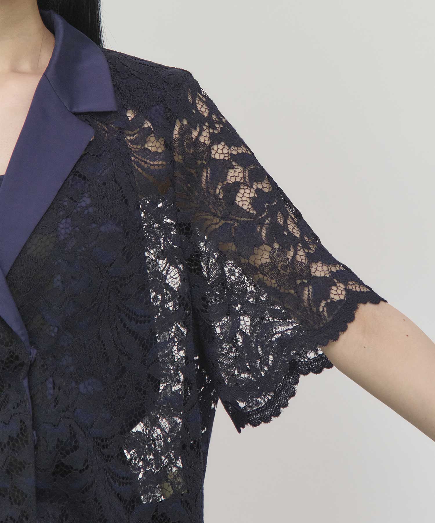 Harf Sleeve Lace Jacket THE TOKYO