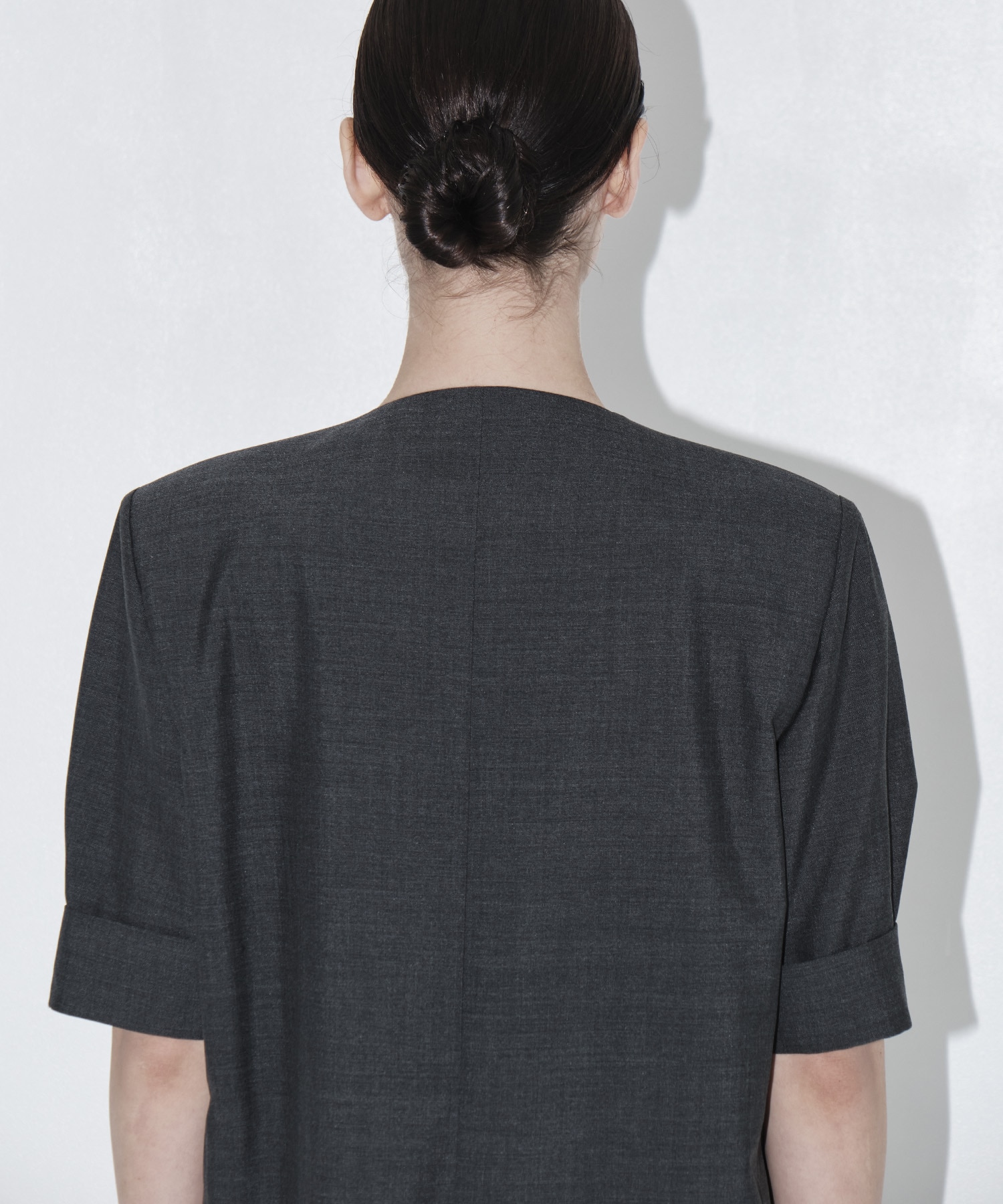 Half Sleeve Collarless Jacket THE TOKYO