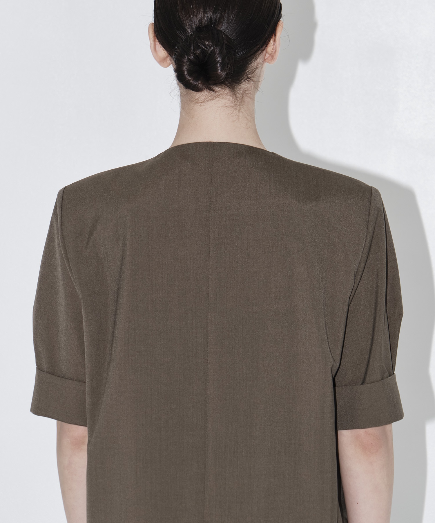 Half Sleeve Collarless Jacket THE TOKYO