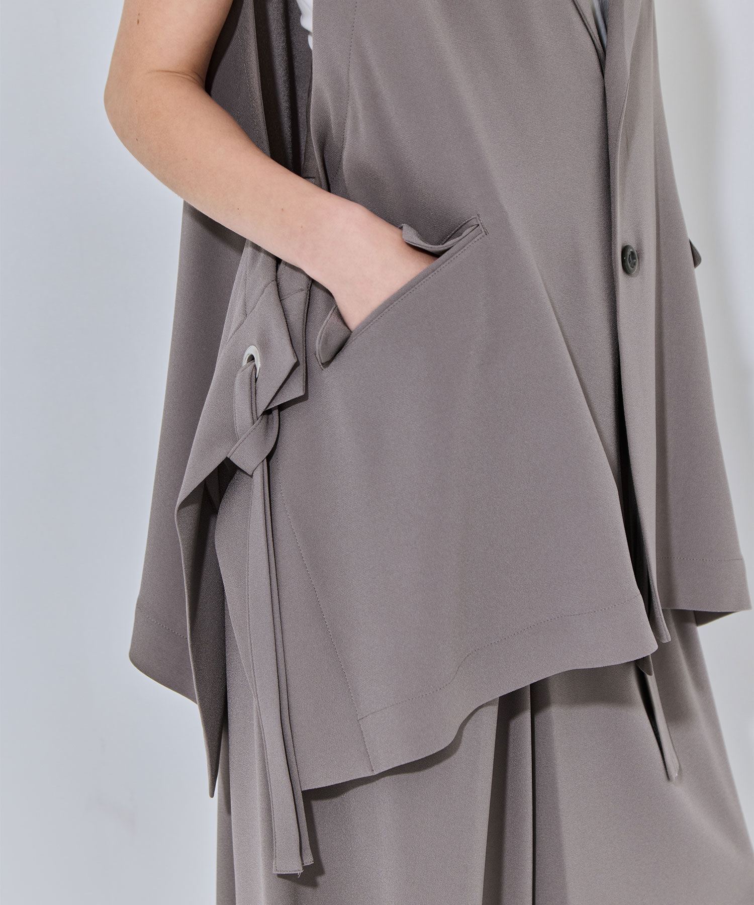 別注 Side Eyelet Vest UJOH
