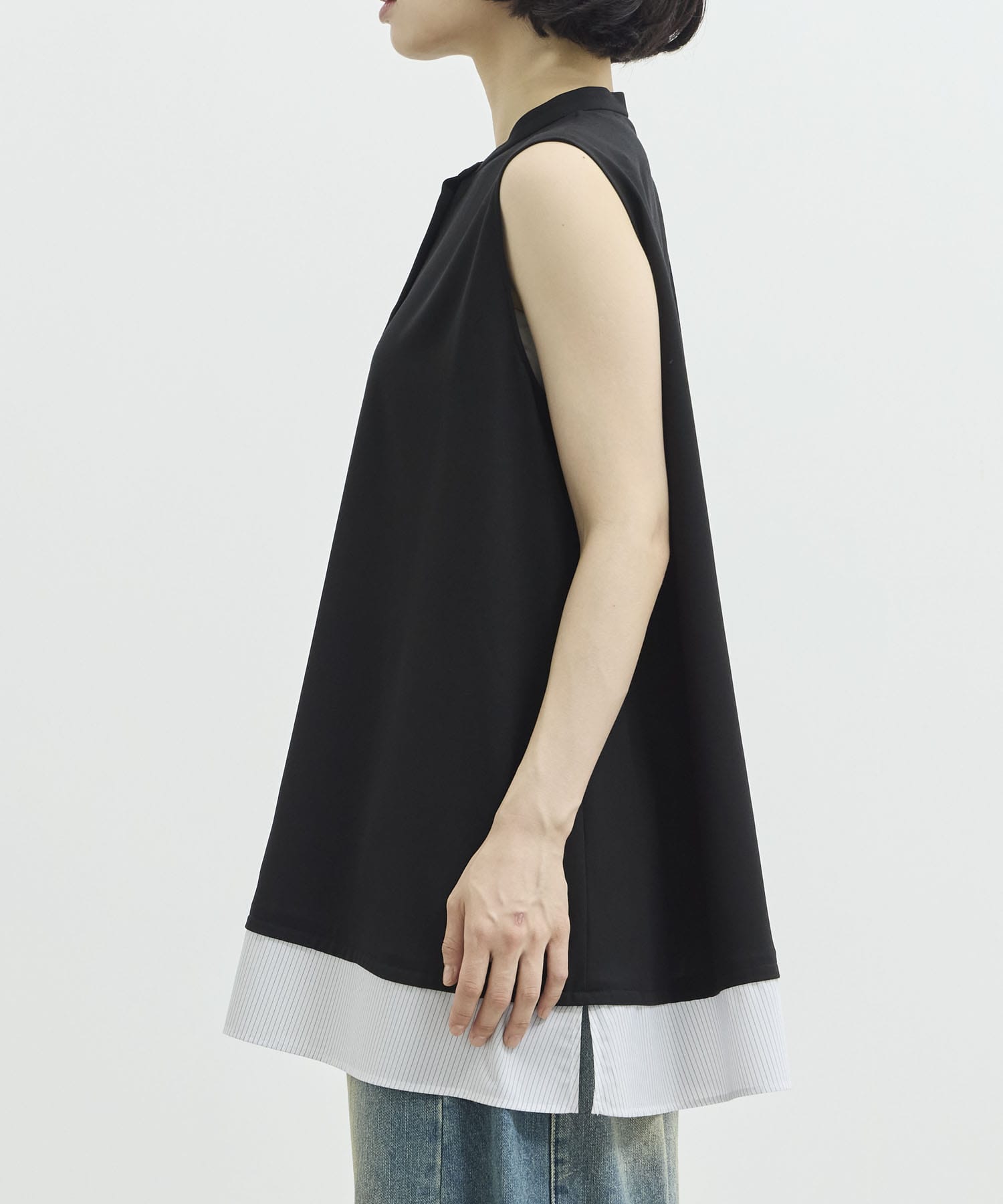 LAYERED A-LINE TANK-TOPS ENFOLD