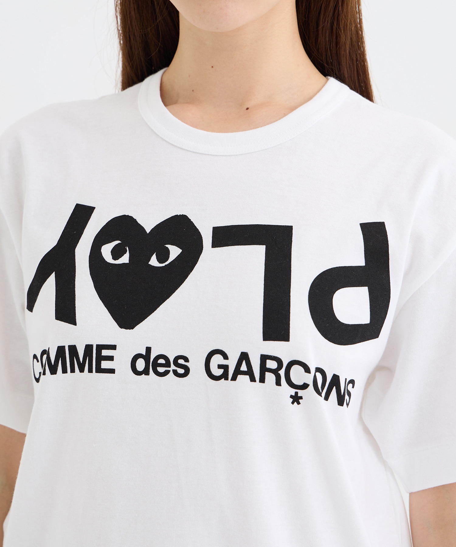 T-SHIRT LOGO PRINT PLAY LOGO PLAY Comme des Garcons