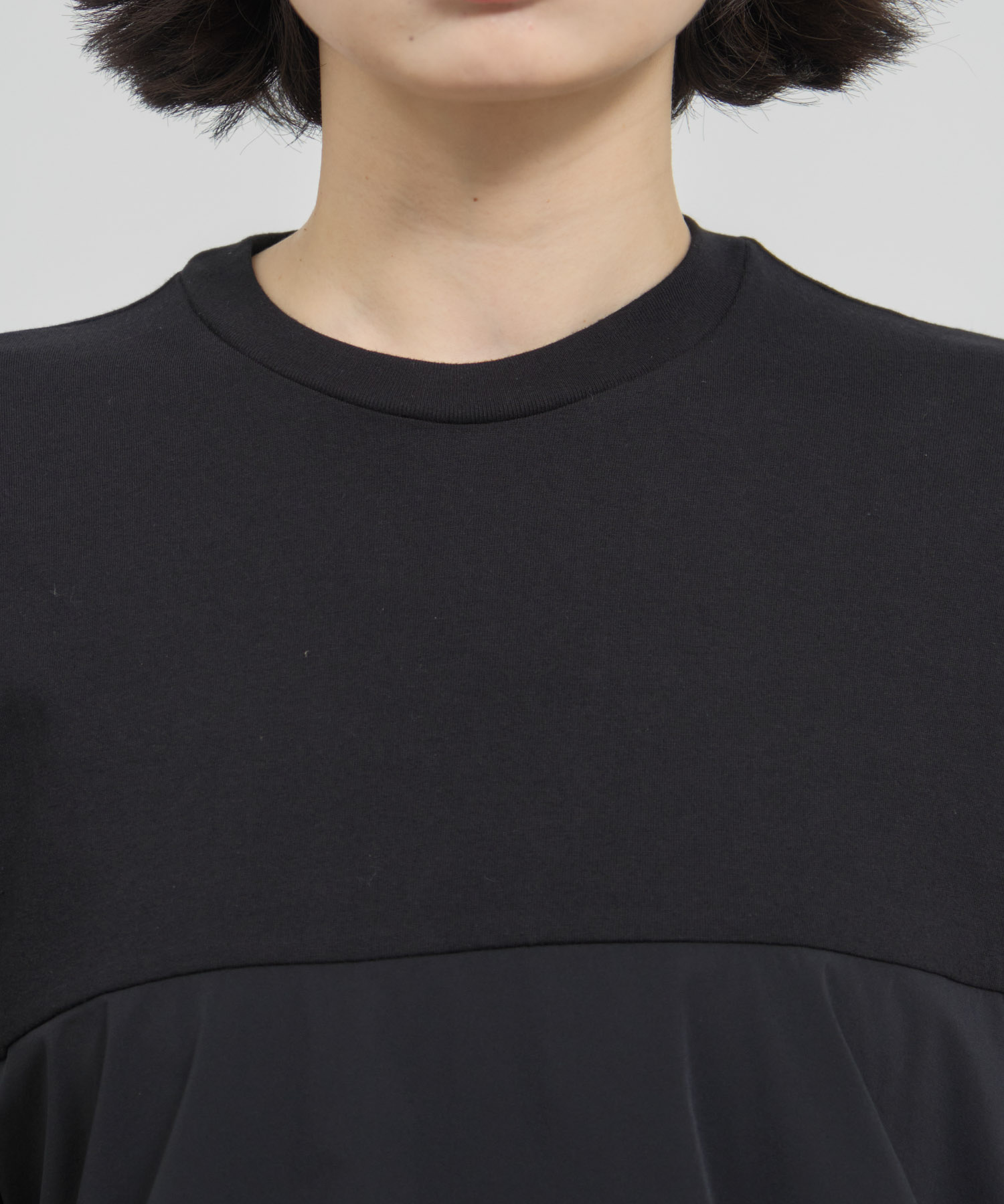 woven combinatin t-shirt nagonstans