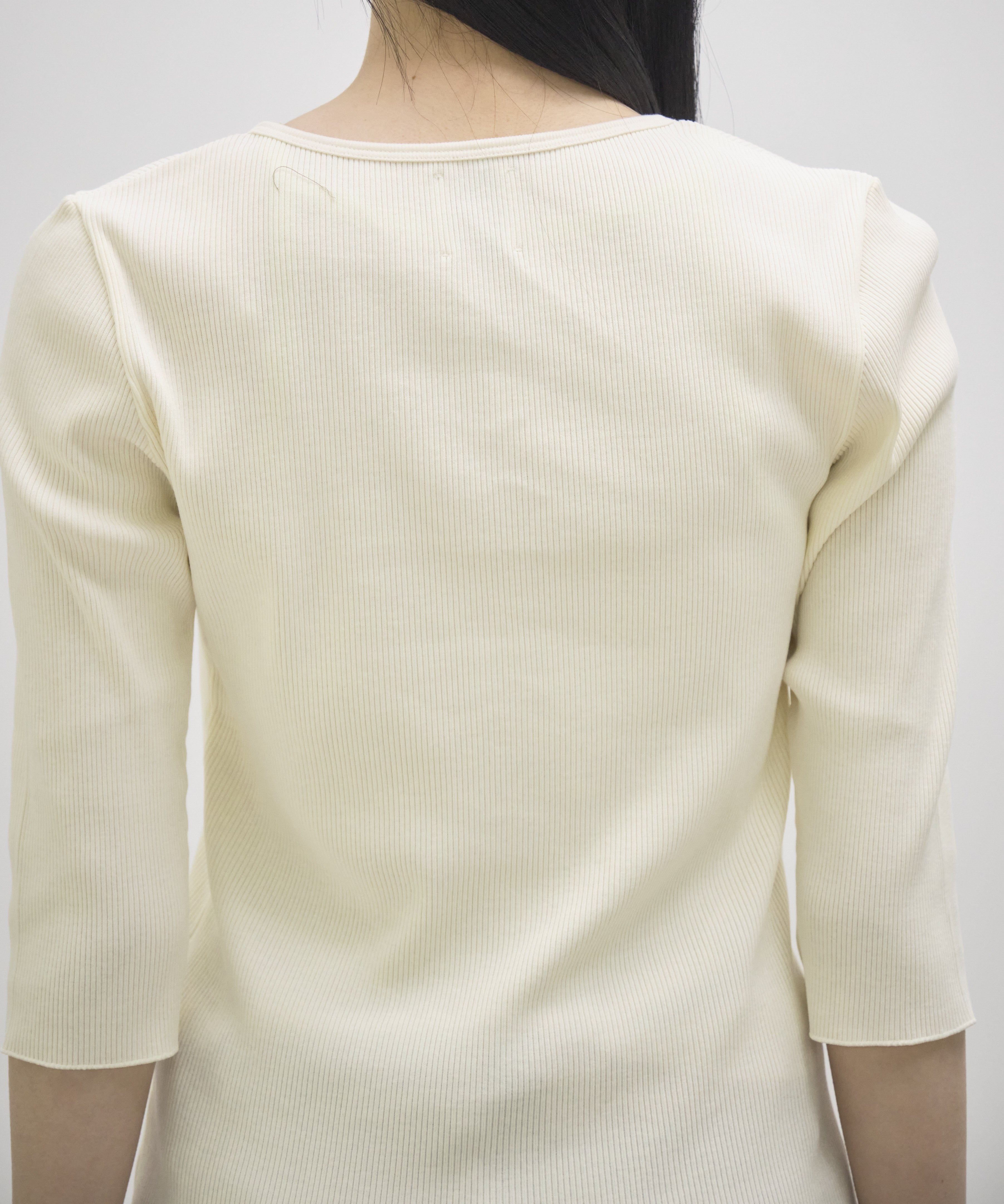 V Neck 3/4 Sleeve Cardigan GOOD PEOPLE GOOD STITCHING GOOD PRODUCT