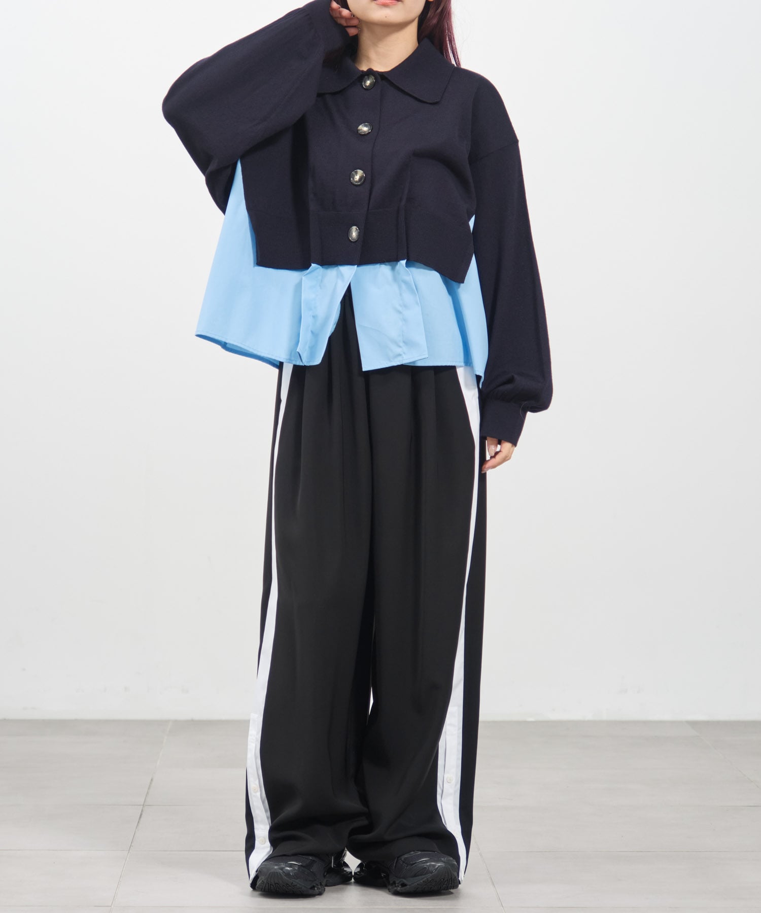 エンフォルド★ENFOLD セット売り38★コート&パンツ SHIRT-LAYERED WIDE-PANTS｜ENFOLD（エンフォルド）公式通販