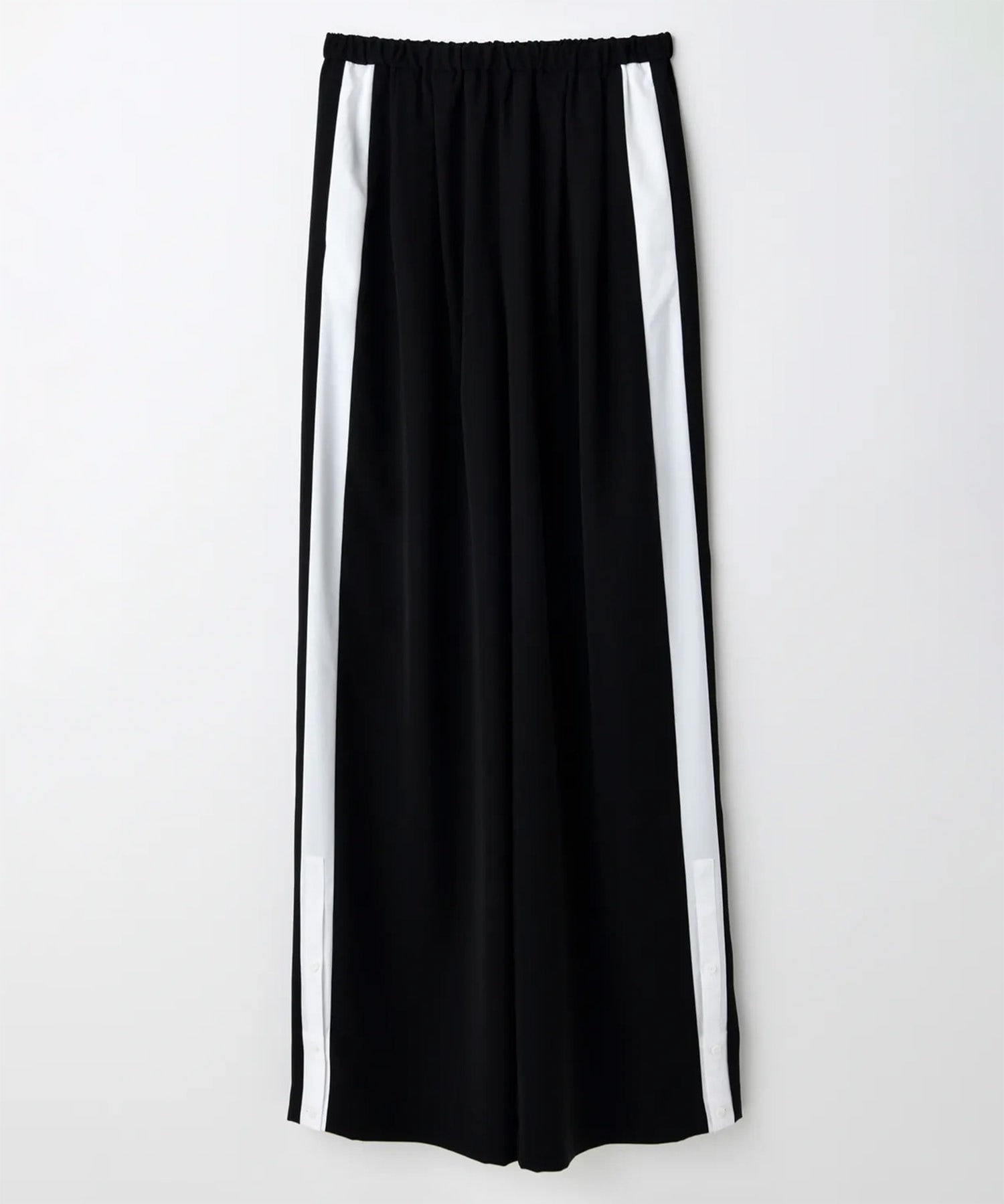 SHIRT-LAYERED WIDE-PANTS ENFOLD