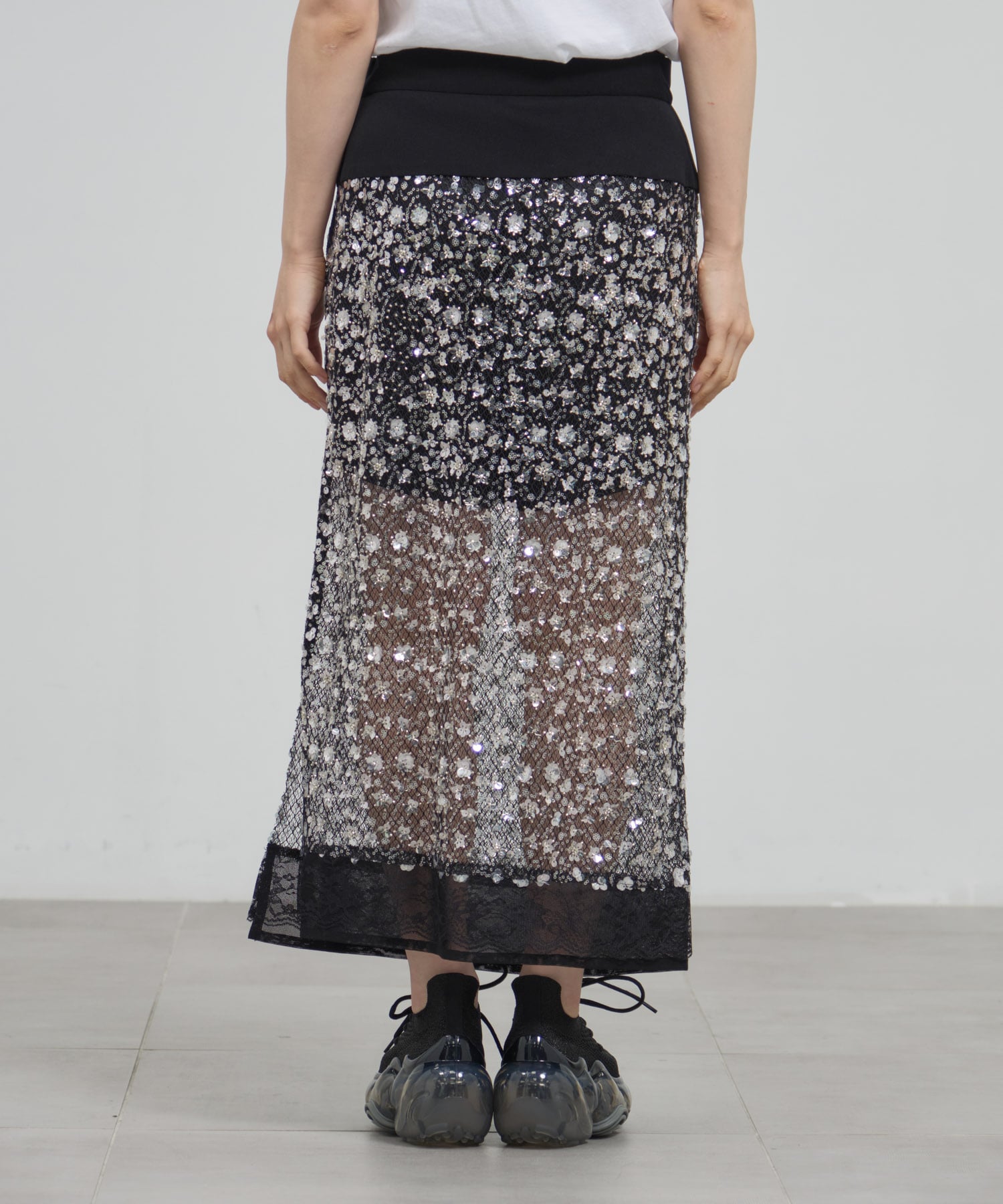 CB-25179　Lame Skirt Chika Kisada