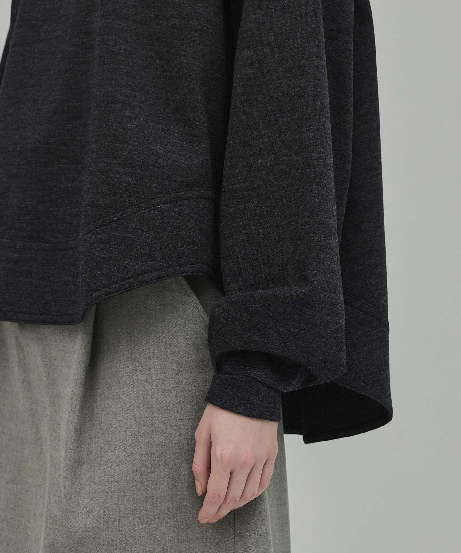 RERACS A-LINE SHORT RAGLAN SWEAT THE RERACS
