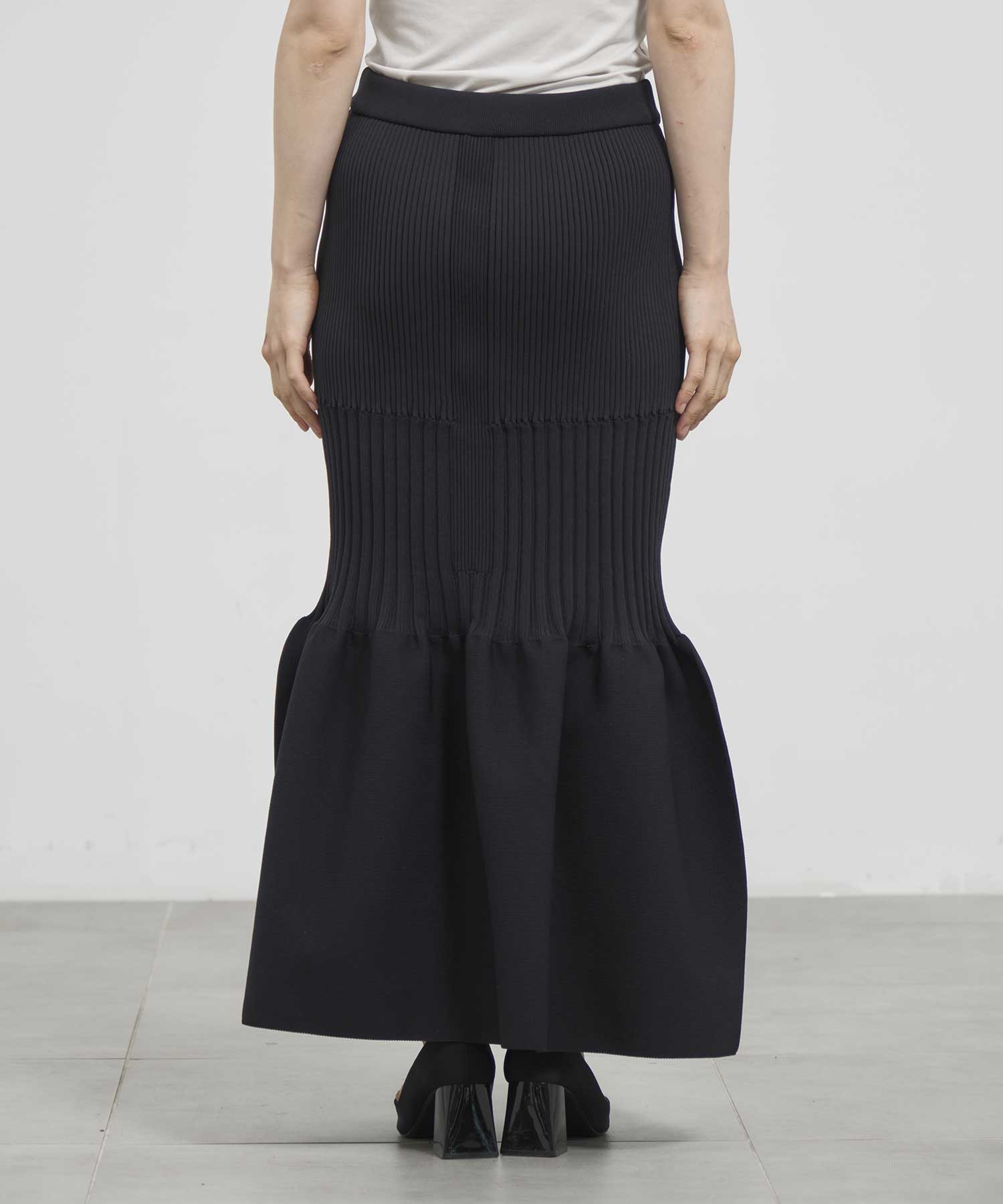 FLUTED MERMAID SKIRT CFCL