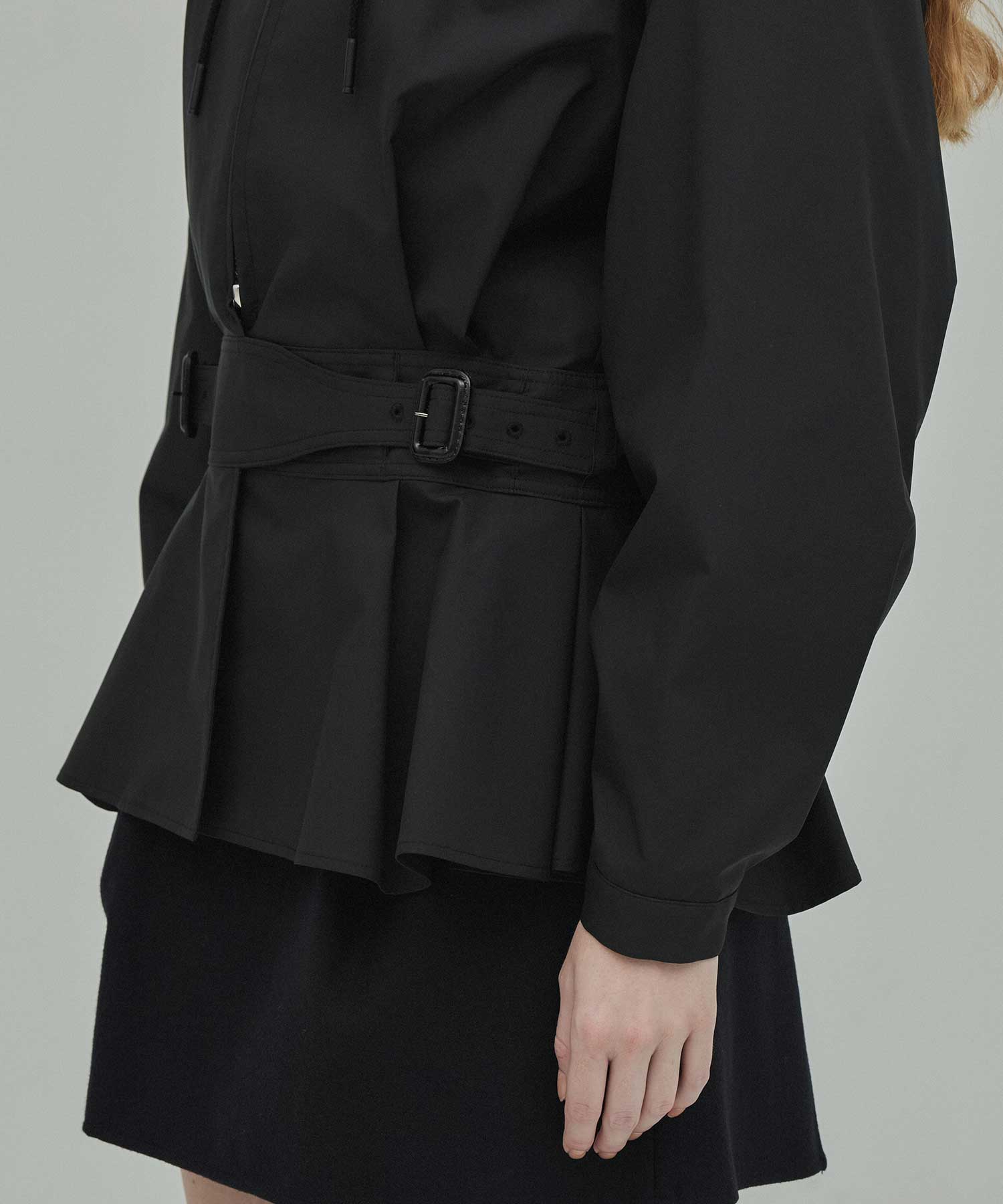 RERACS PEPLUM GURKHA SHELL PARKA THE RERACS