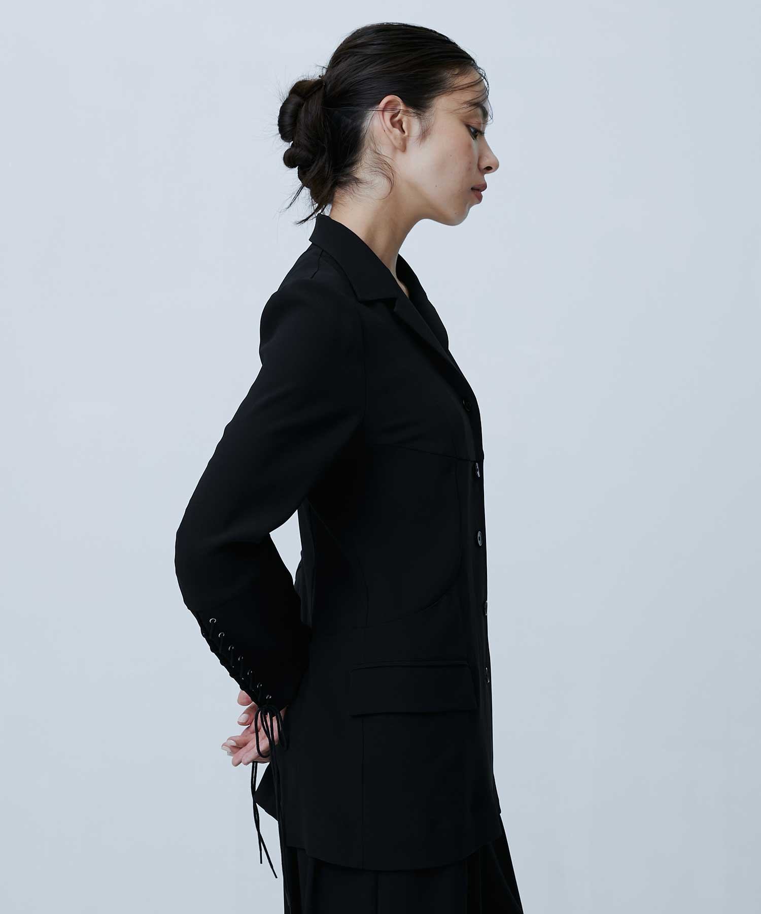 Crepe shirt jacket FETICO