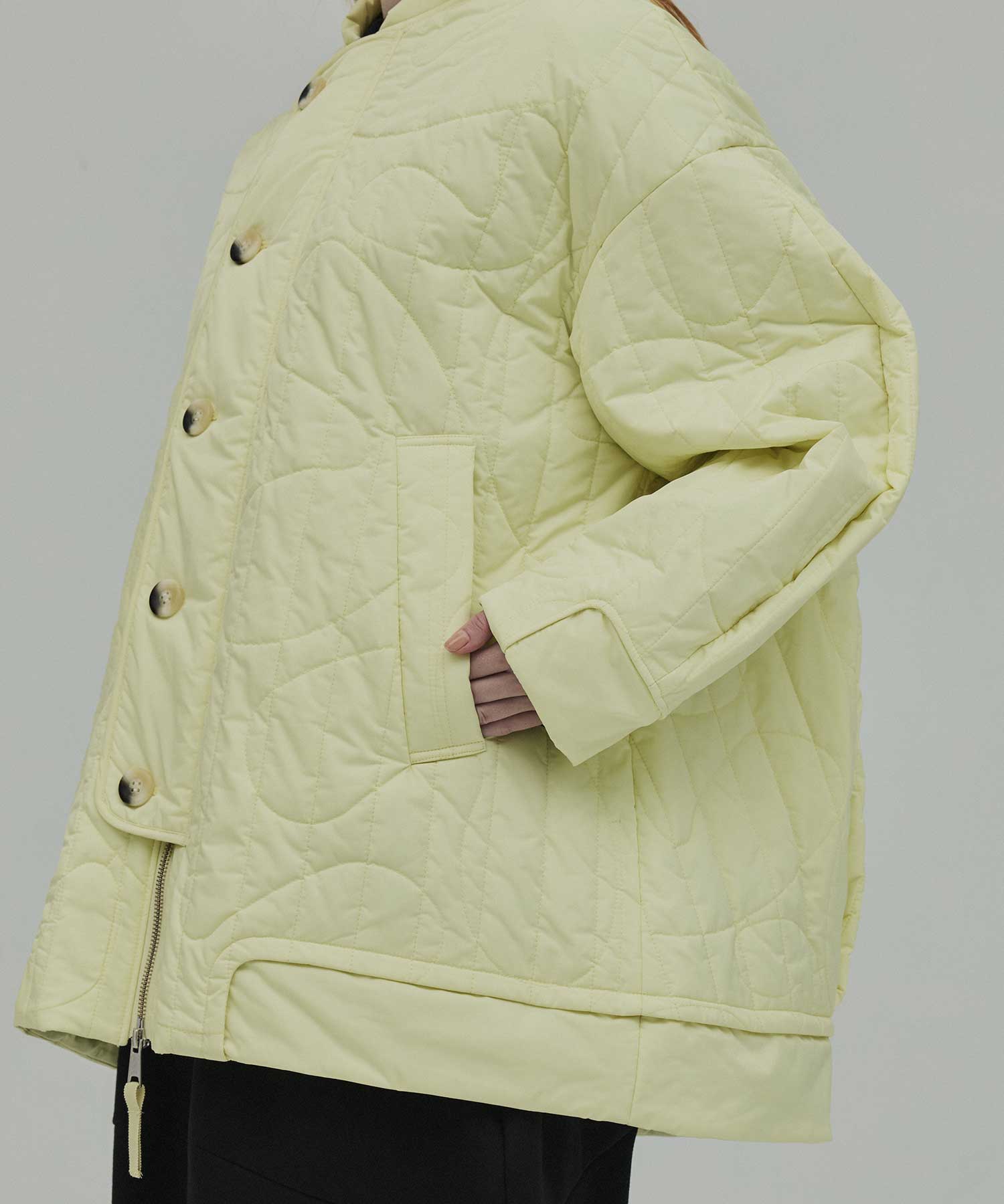 CHAIR QUILTING BIG-JAKET ENFOLD