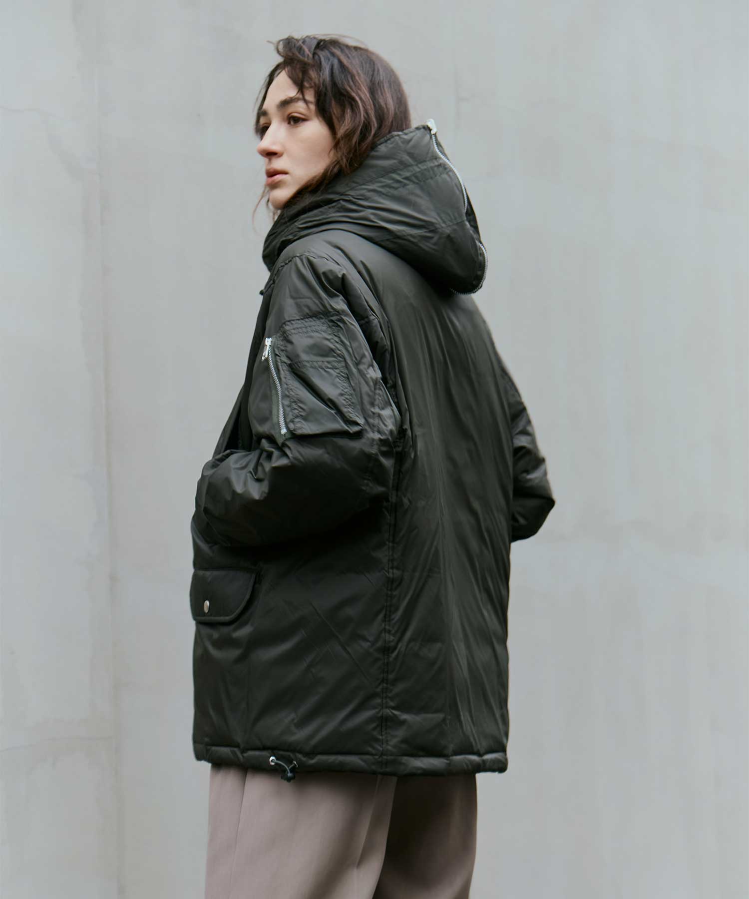 別注 flight down jacket beautiful people